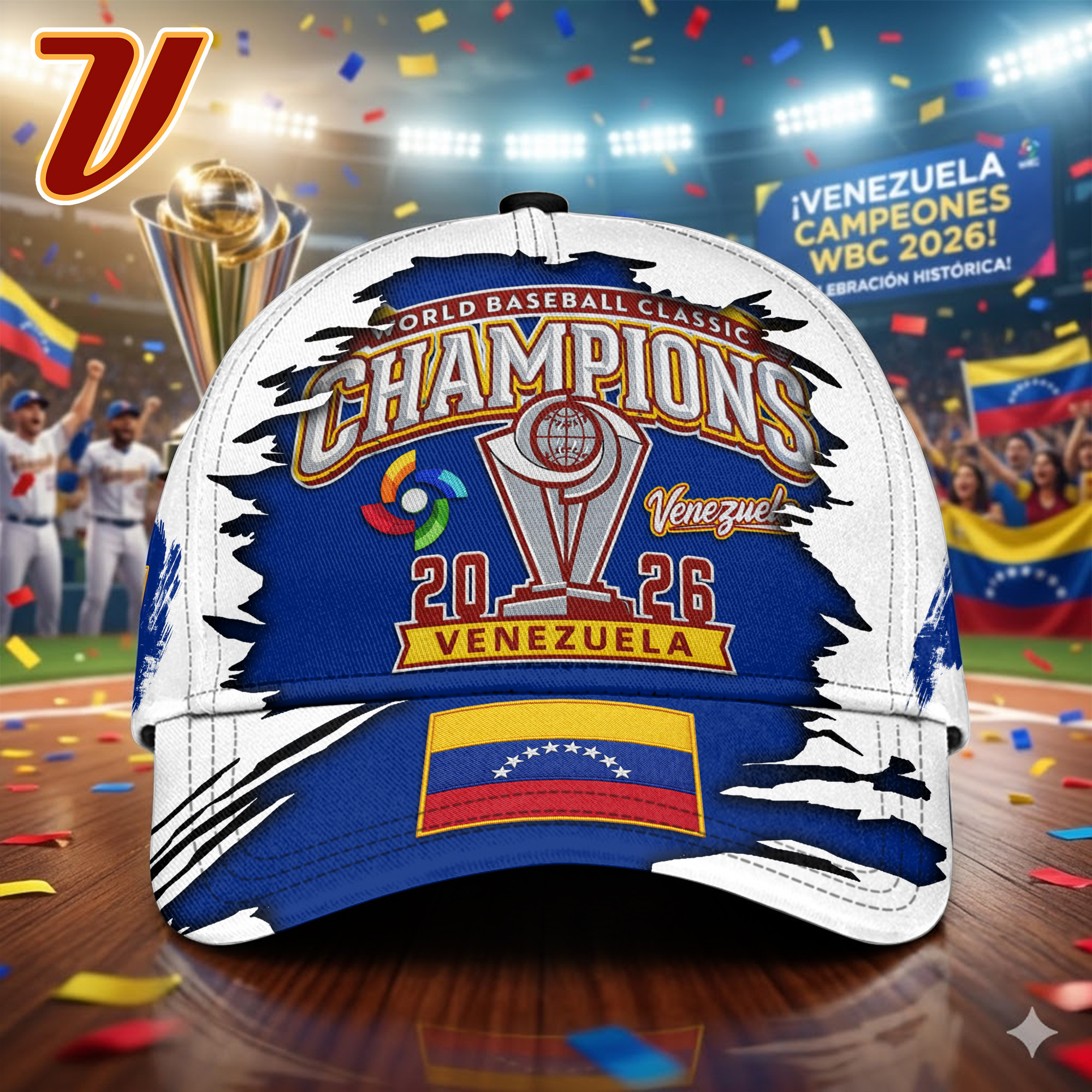 Venezuela | Premium World Baseball Classic 2026 Classic Cap TD