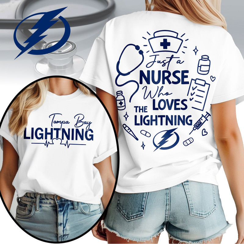 Tampa Bay Lightning | Premium NHL Fan Nurse 3D Shirt HY