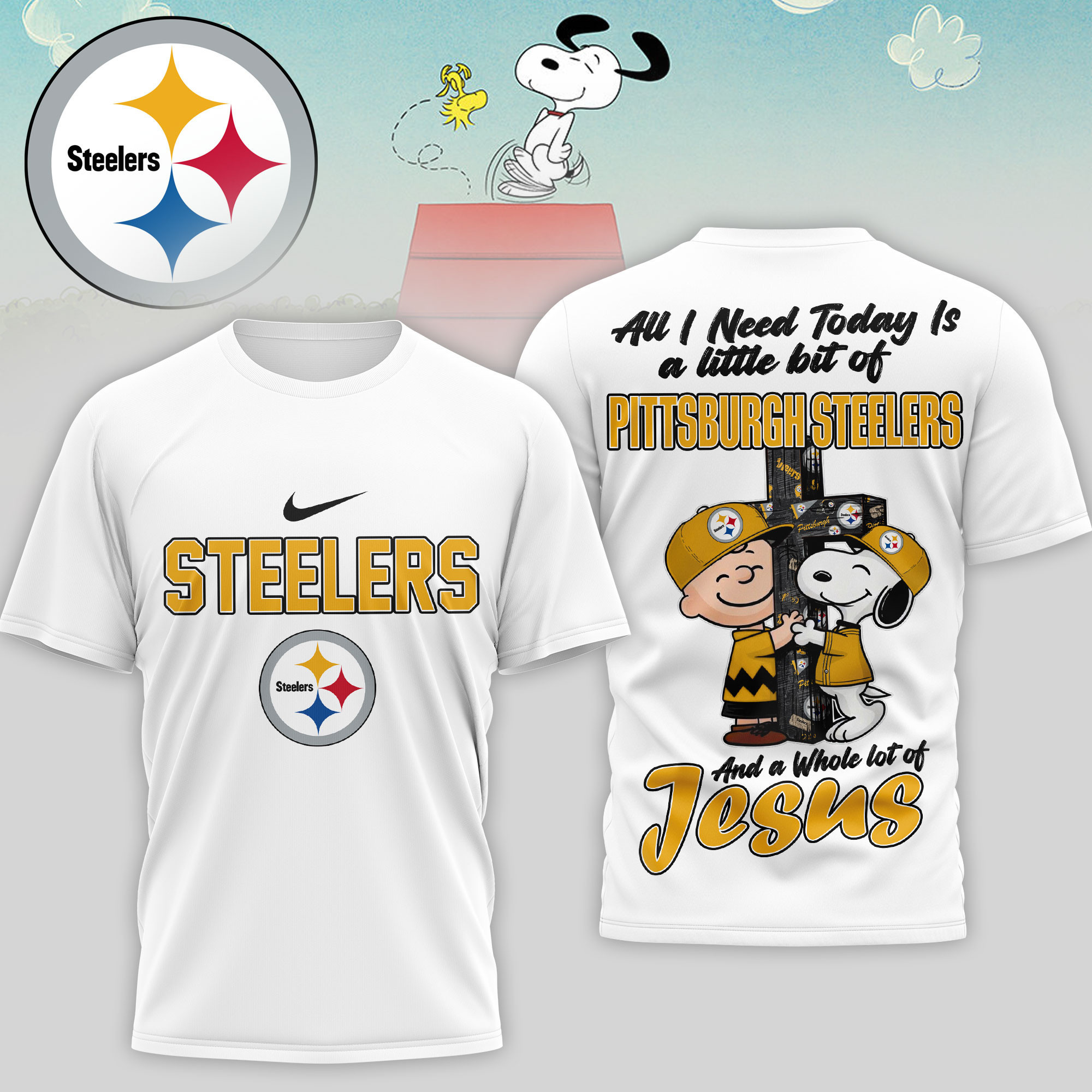 Pittsburgh Steelers | Premium NFL League Blessing 3D Shirt NTH1