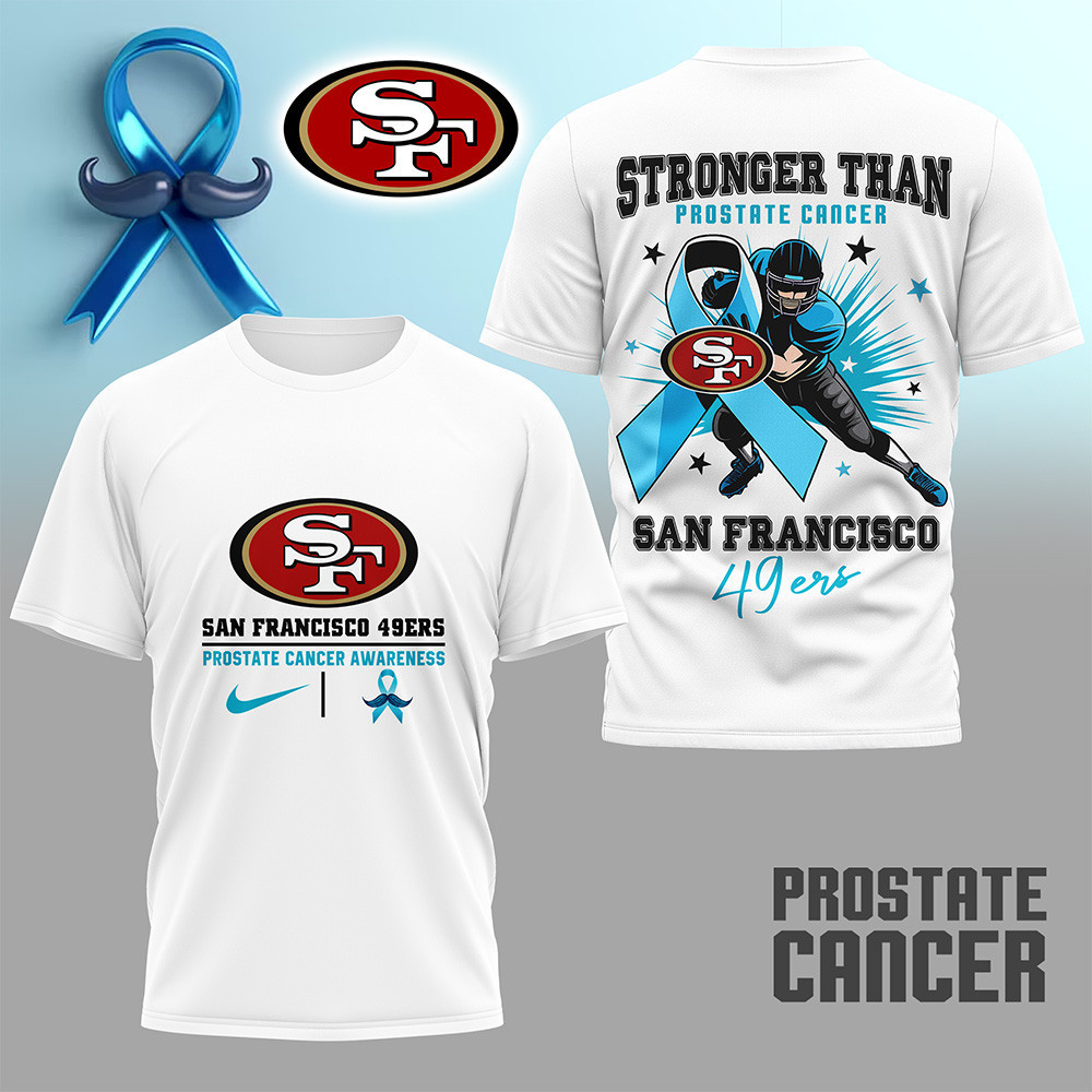 San Francisco 49ers | Premium NFL Prostate Cancer Awareness Month Shirt HI