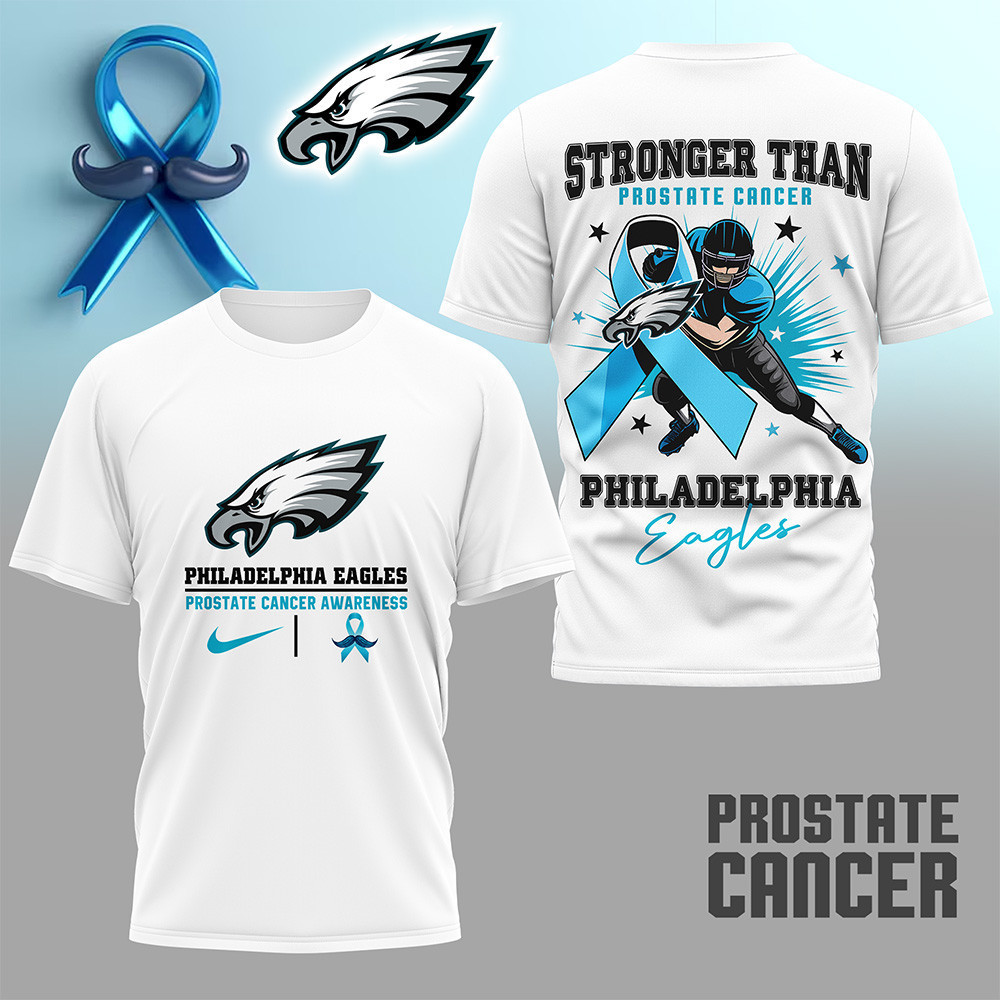 Philadelphia Eagles | Premium NFL Prostate Cancer Awareness Month Shirt HI