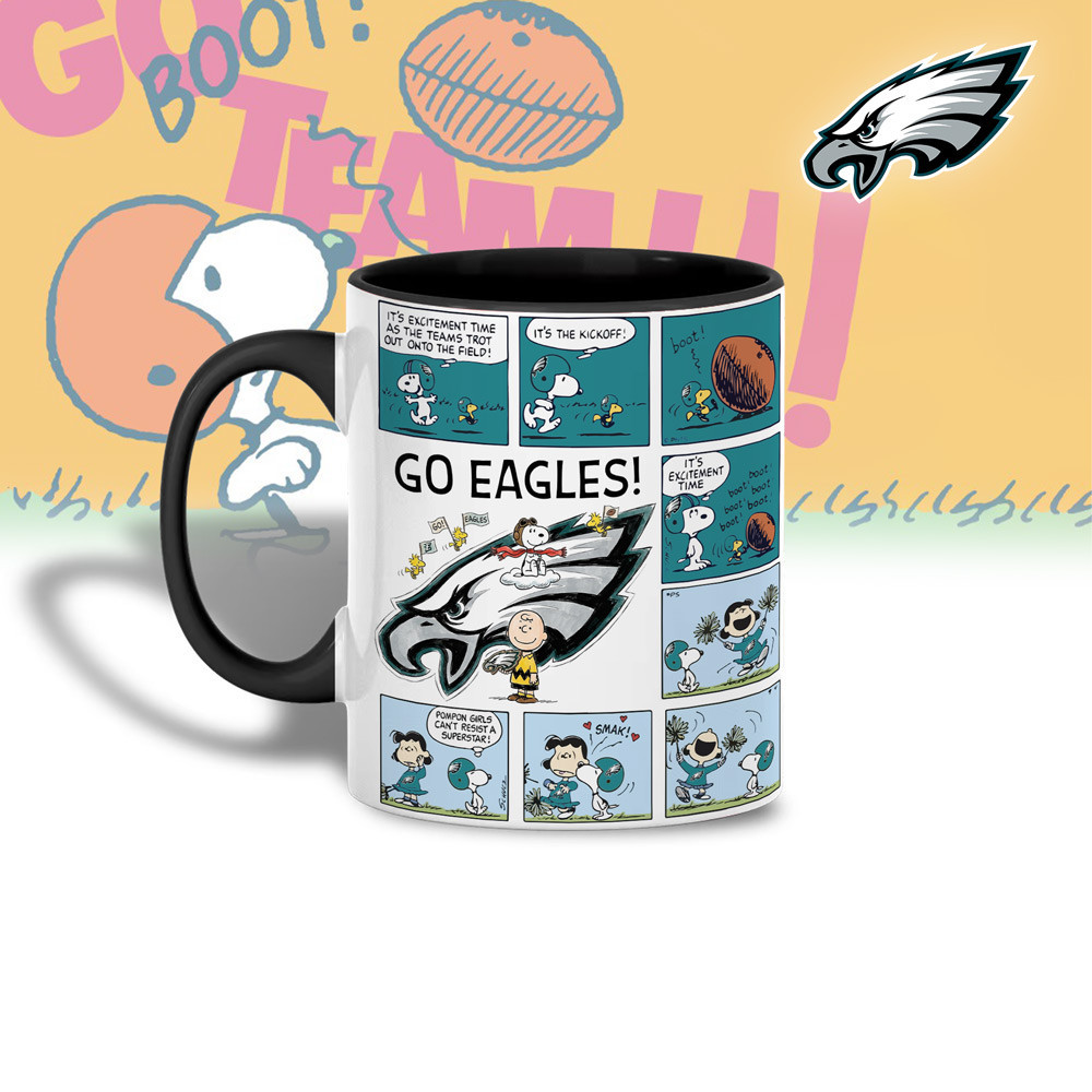 Philadelphia Eagles | Premium NFL Peanuts Comic Mug HY