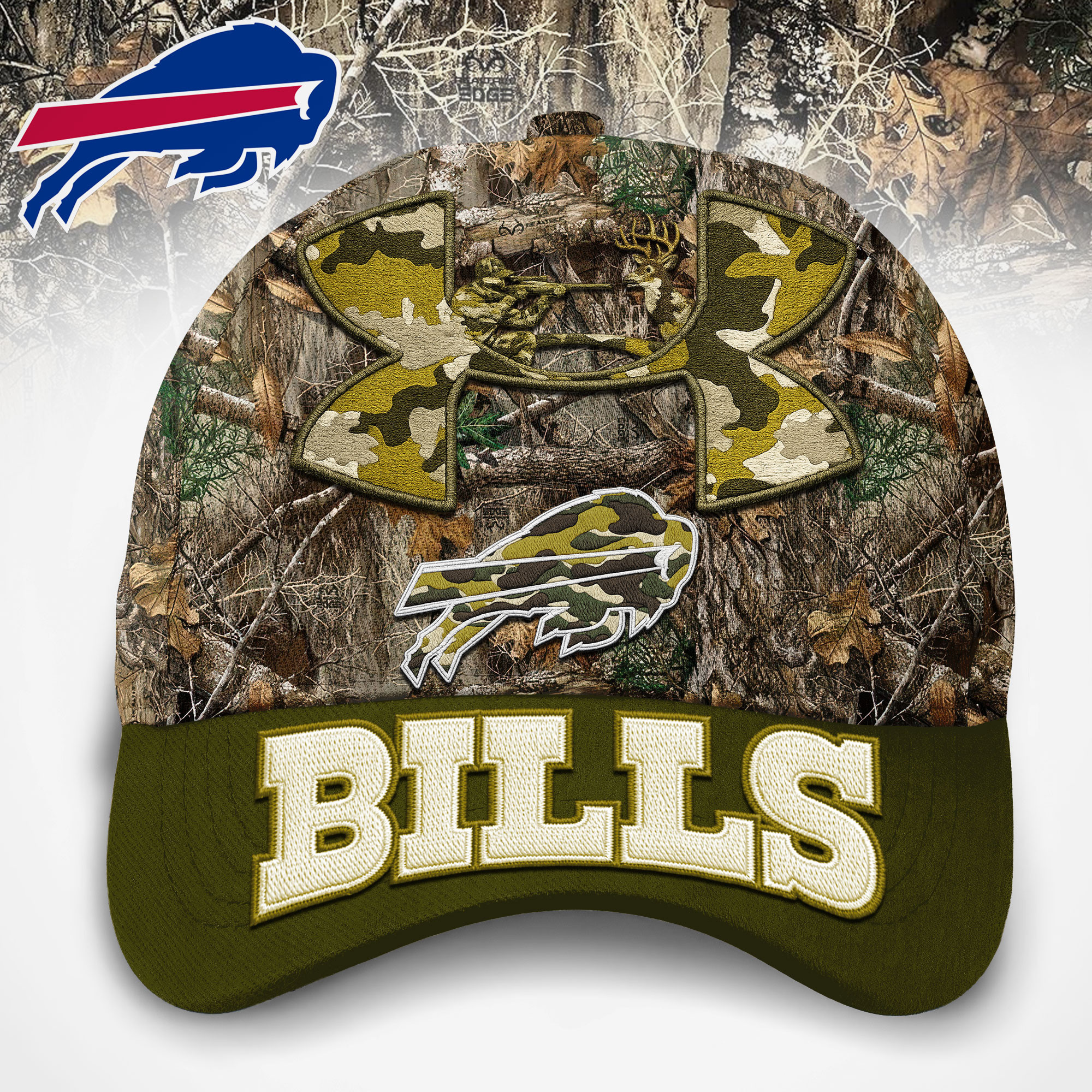 Buffalo Bills | Premium NFL Hunting Under Armour Classic Cap TD