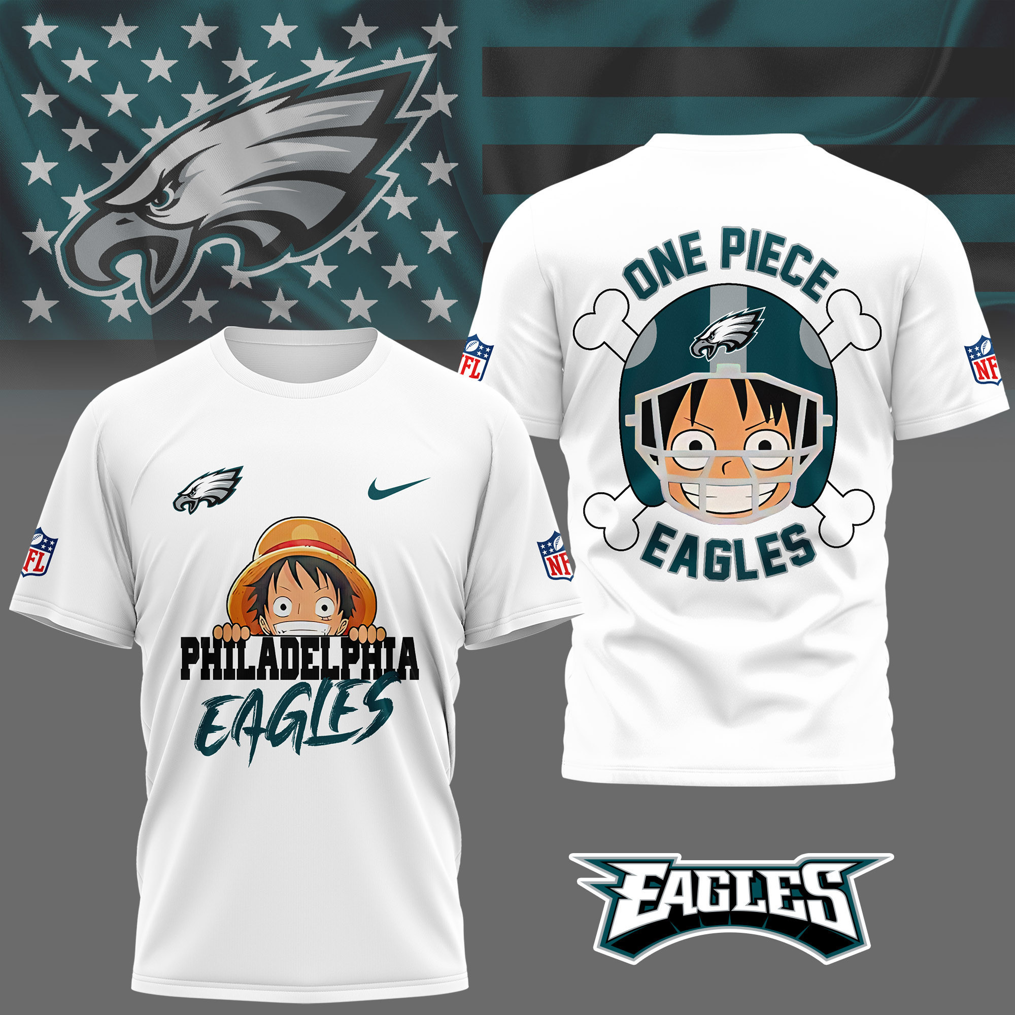 Philadelphia Eagles | Premium NFL One Piece Fan 3D Shirt NY