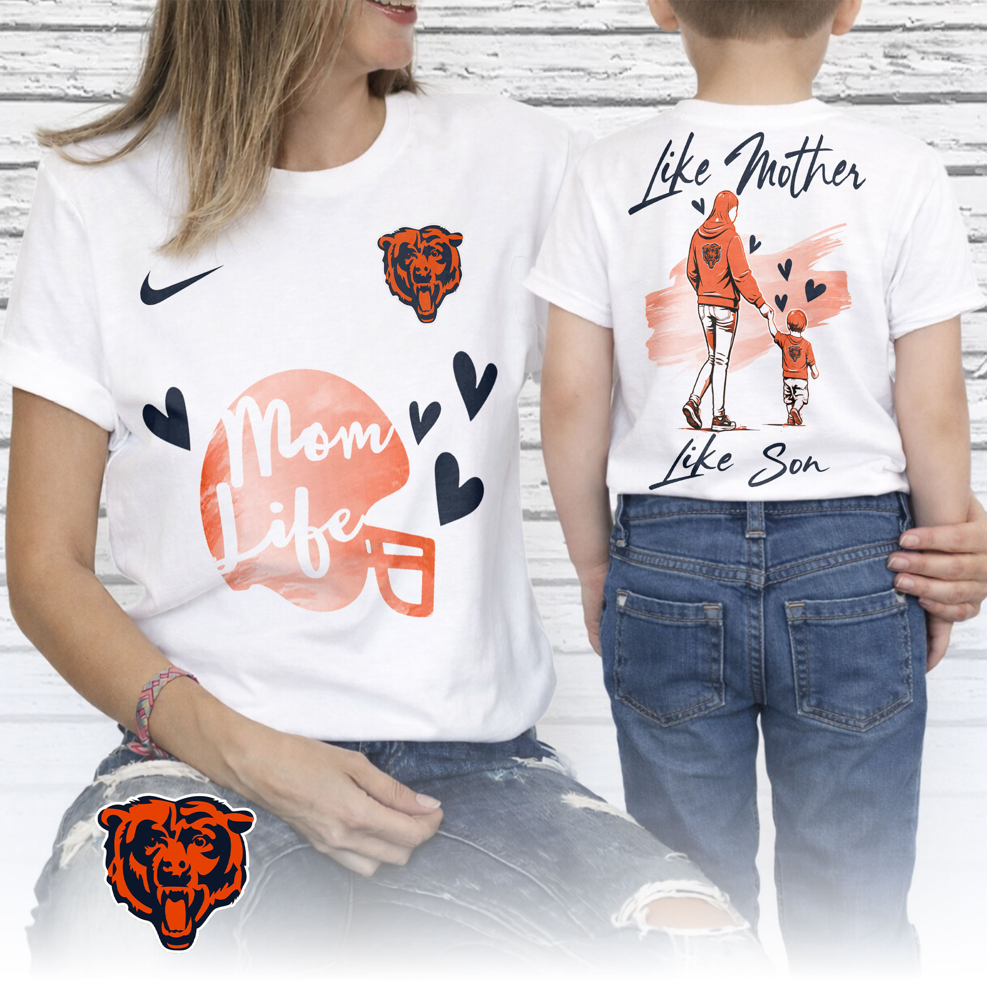 Chicago Bears | Premium NFL Like Mother Like Son 3D Shirt NP
