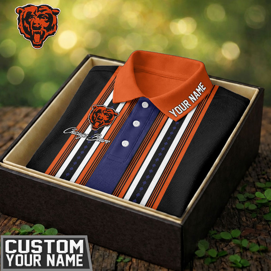 Chicago Bears | Premium NFL Legacy Sport Custom Polo TD