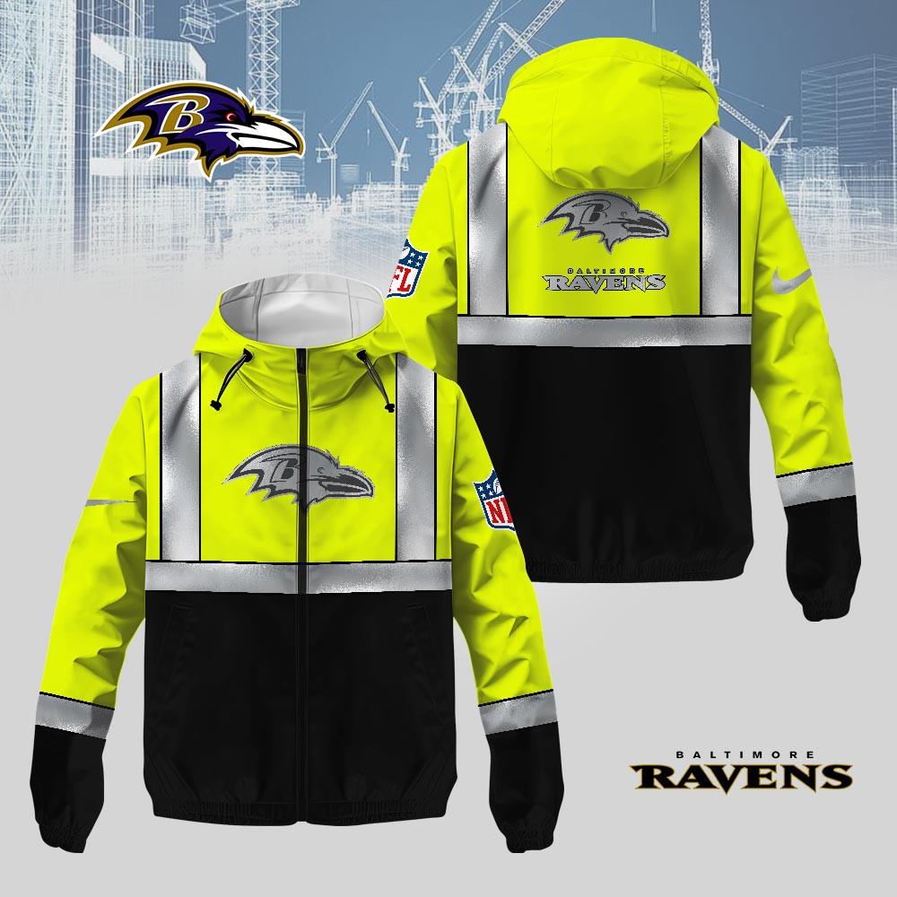 Baltimore Ravens | Premium NFL Safety Windbreaker Jacket MM