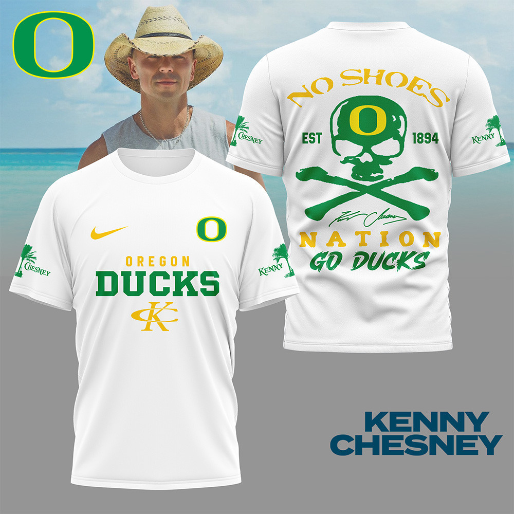 Oregon Ducks | Premium NCAA Kenny Chesney Fan 3D Shirt NY