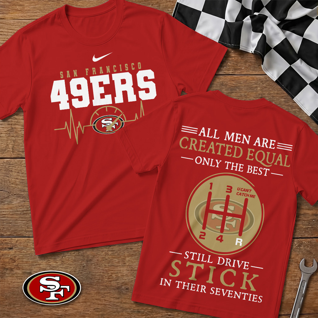 San Francisco 49ers | Premium NFL Highspeed Heartbeat T-Shirt TD