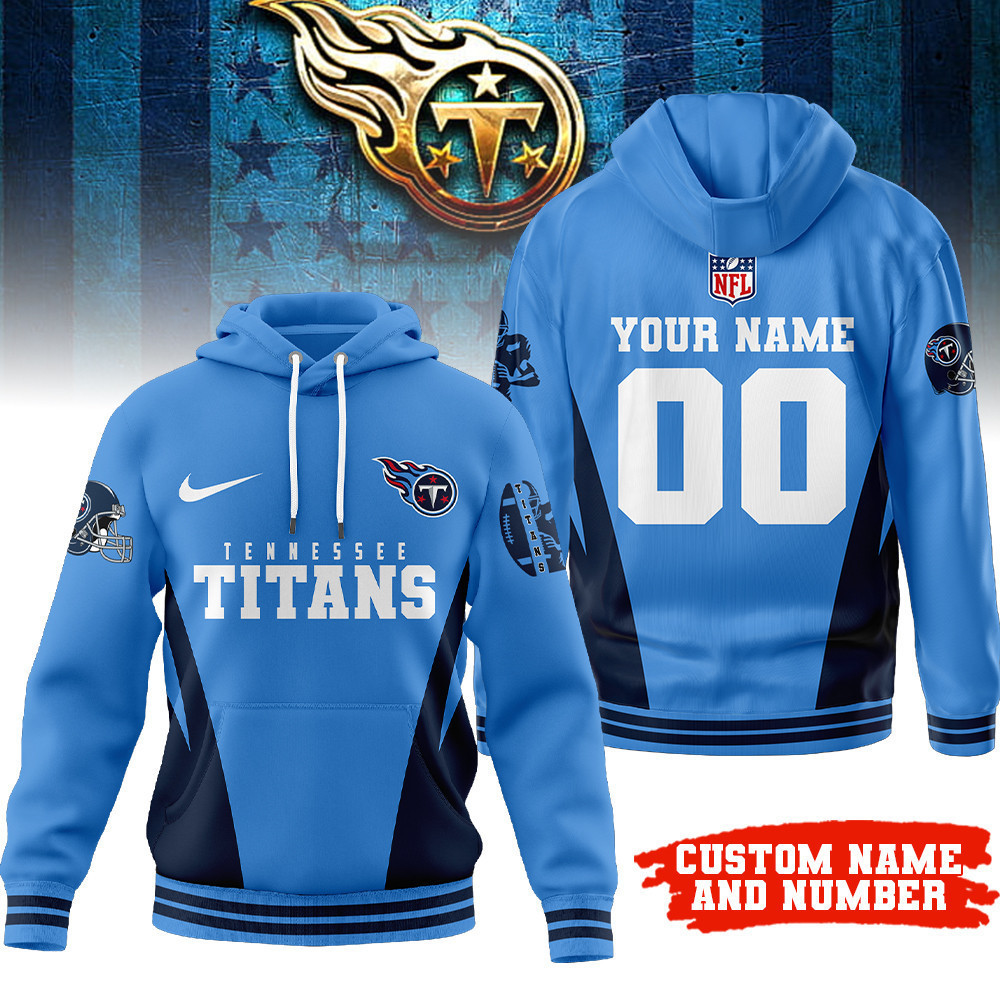 Tennessee Titans | Premium NFL Personalized Fan Hoodie TD
