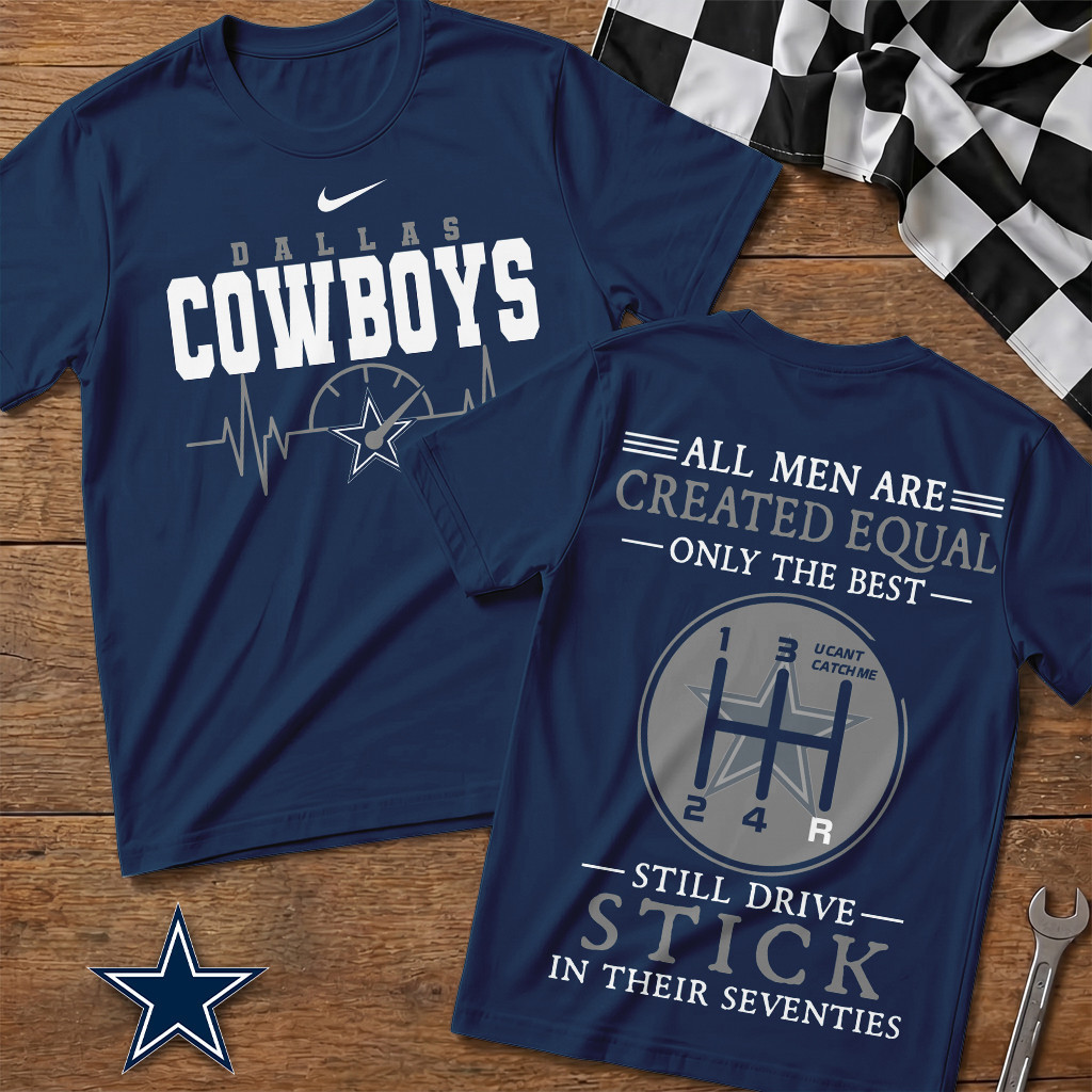 Dallas Cowboys | Premium NFL Highspeed Heartbeat T-Shirt TD