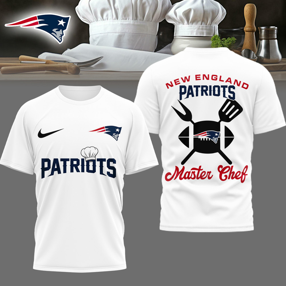 New England Patriots | Premium NFL Master Chef 3D Shirt HI
