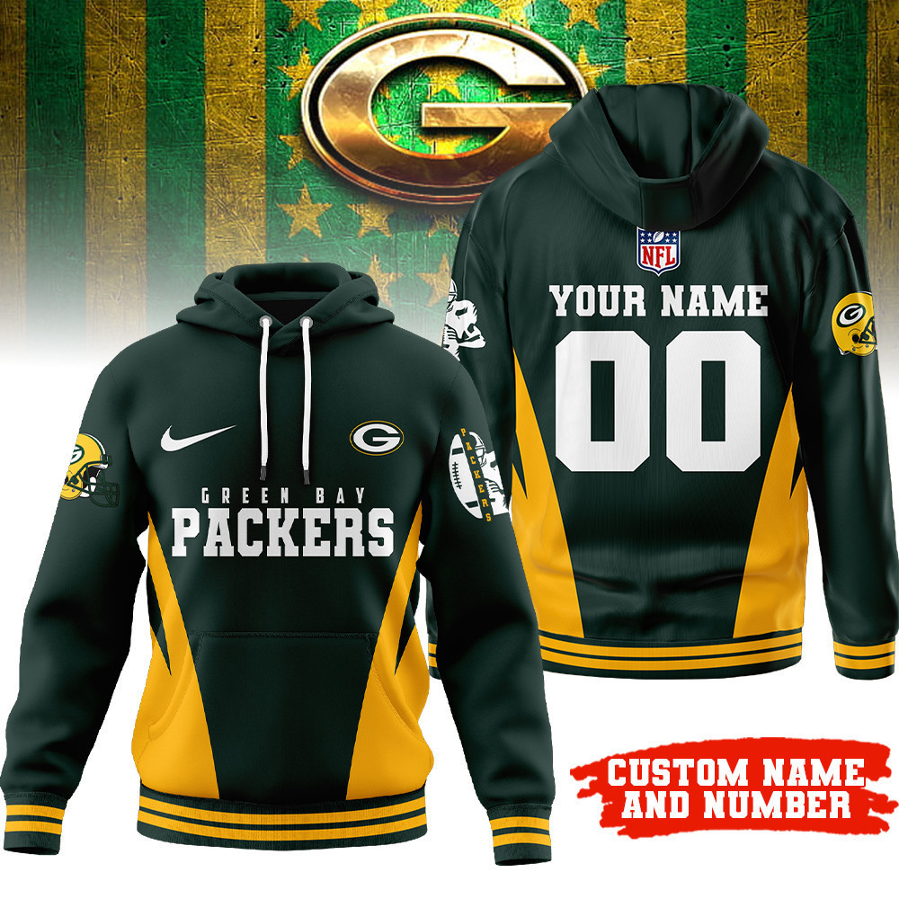 Green Bay Packers | Premium NFL Personalized Fan Hoodie TD