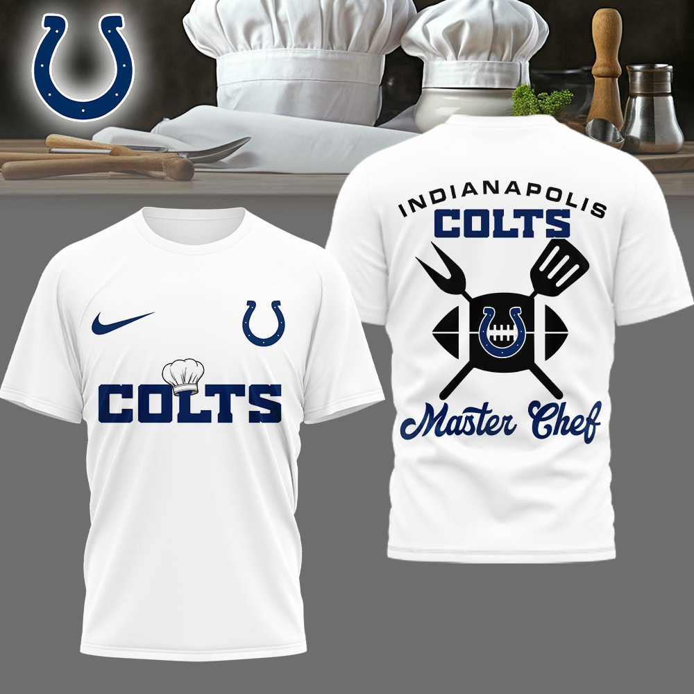 Indianapolis Colts | Premium NFL Master Chef 3D Shirt HI