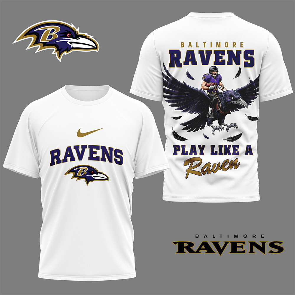 Baltimore Ravens | Premium NFL Nation Gear 3D Shirt NY