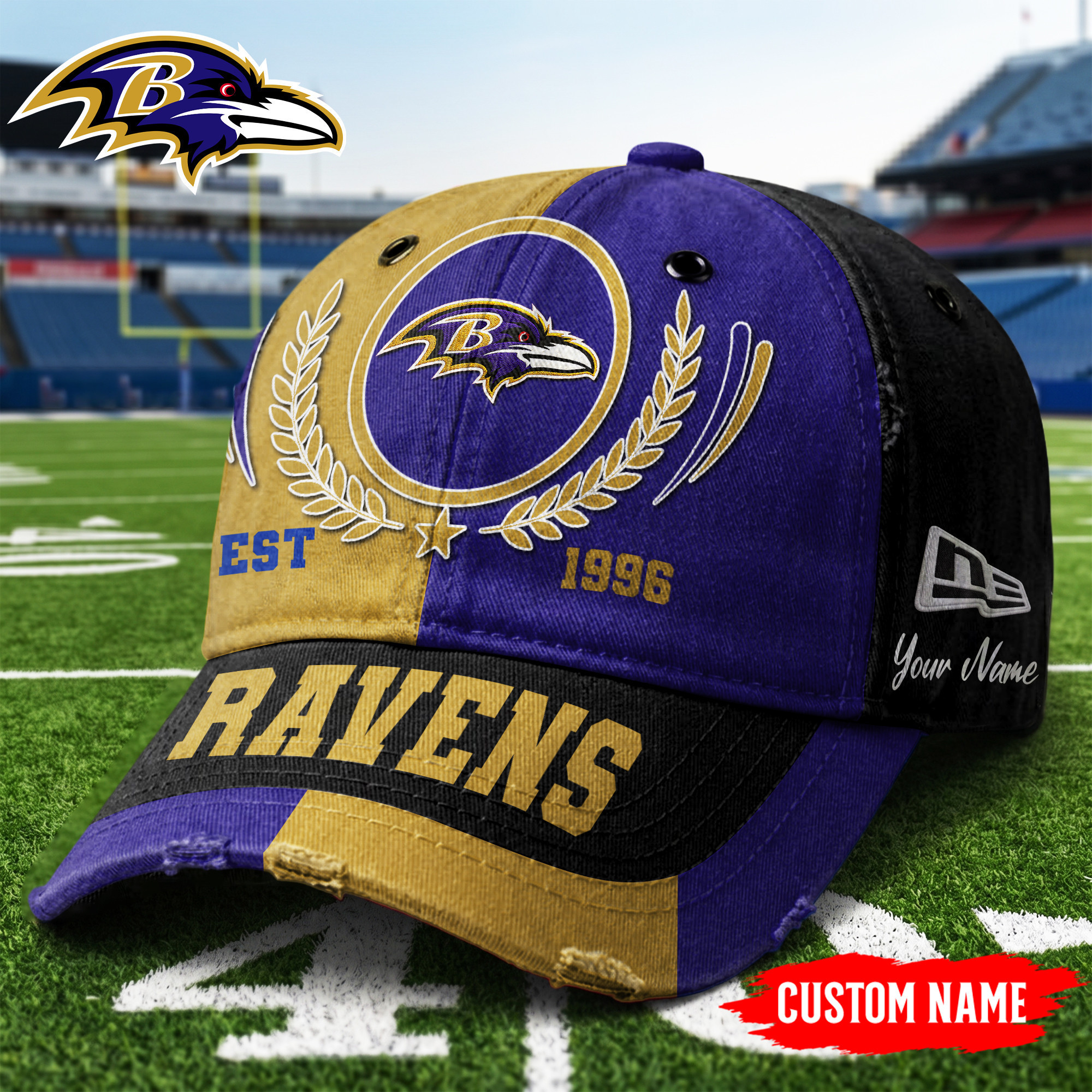 Baltimore Ravens | Premium NFL Split Color New Era Cap TD