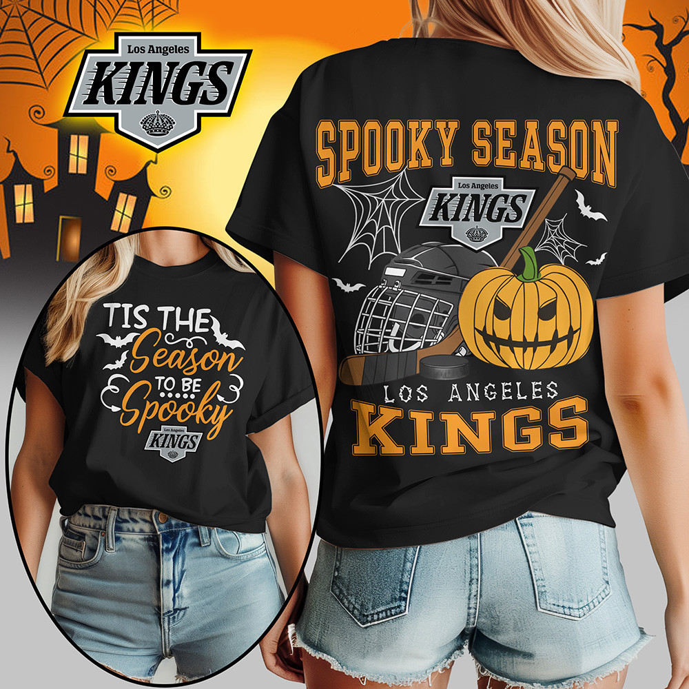 Los Angeles Kings | Premium NHL Spooky Season Women's Shirt TD