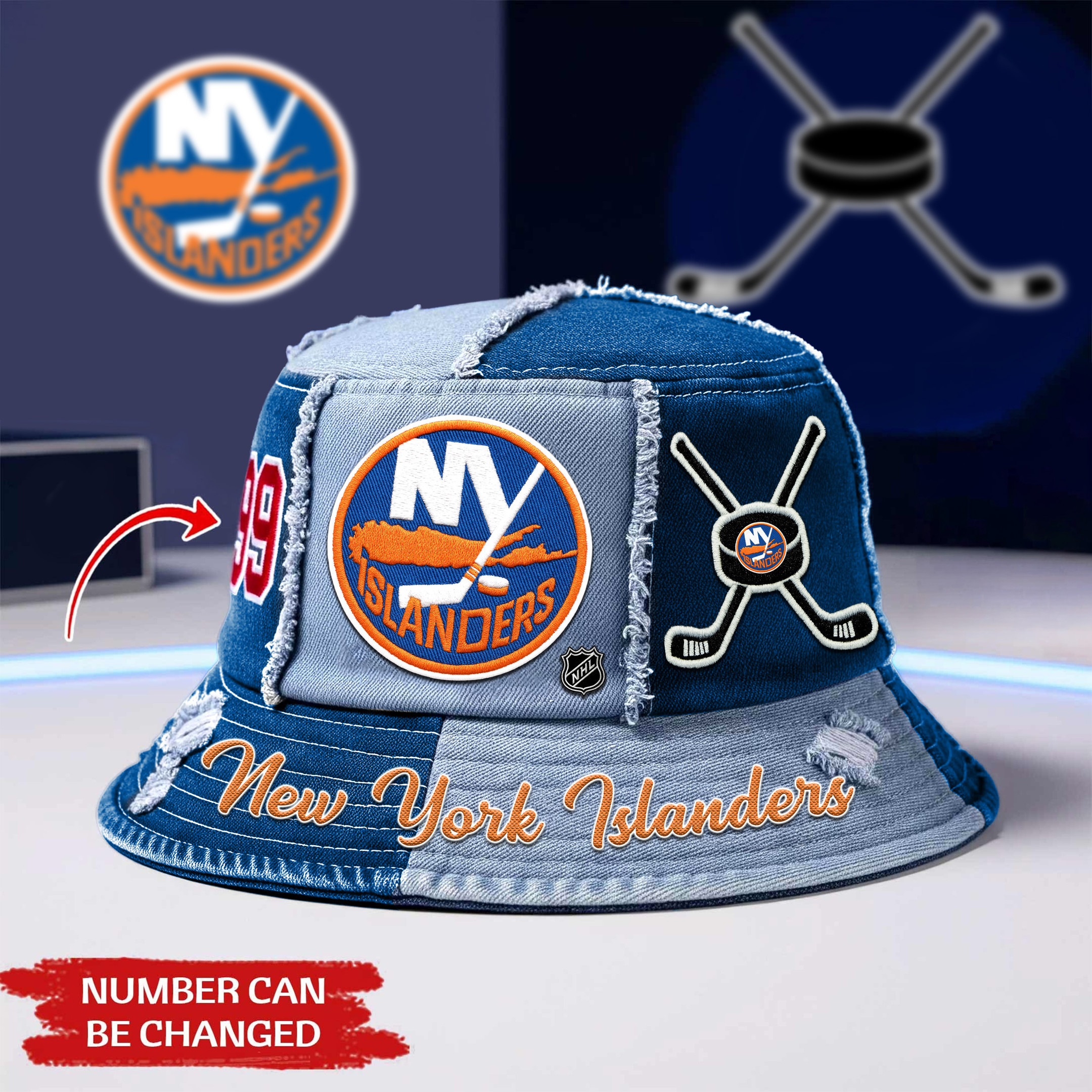 New York Islanders | Premium NHL Bucket Hat TD