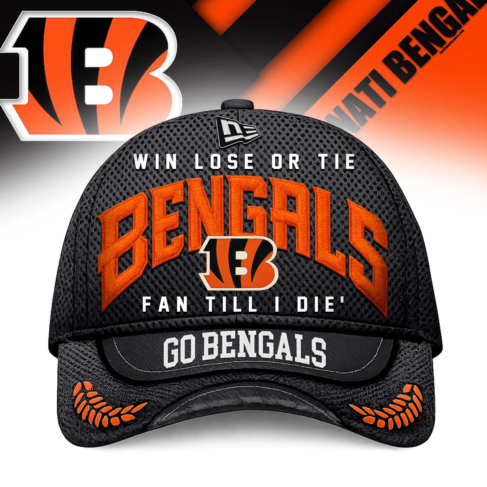 Cincinnati Bengals | Premium NFL New Era Classic Cap TD