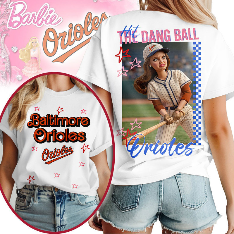 Baltimore Orioles | Premium MLB Barbie 3D Shirt HY