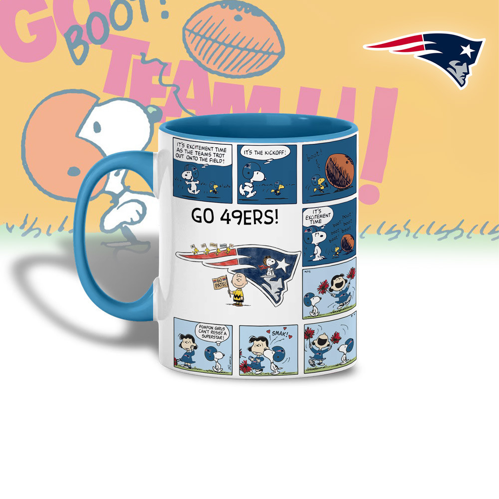 New England Patriots | Premium NFL Peanuts Comic Mug HY