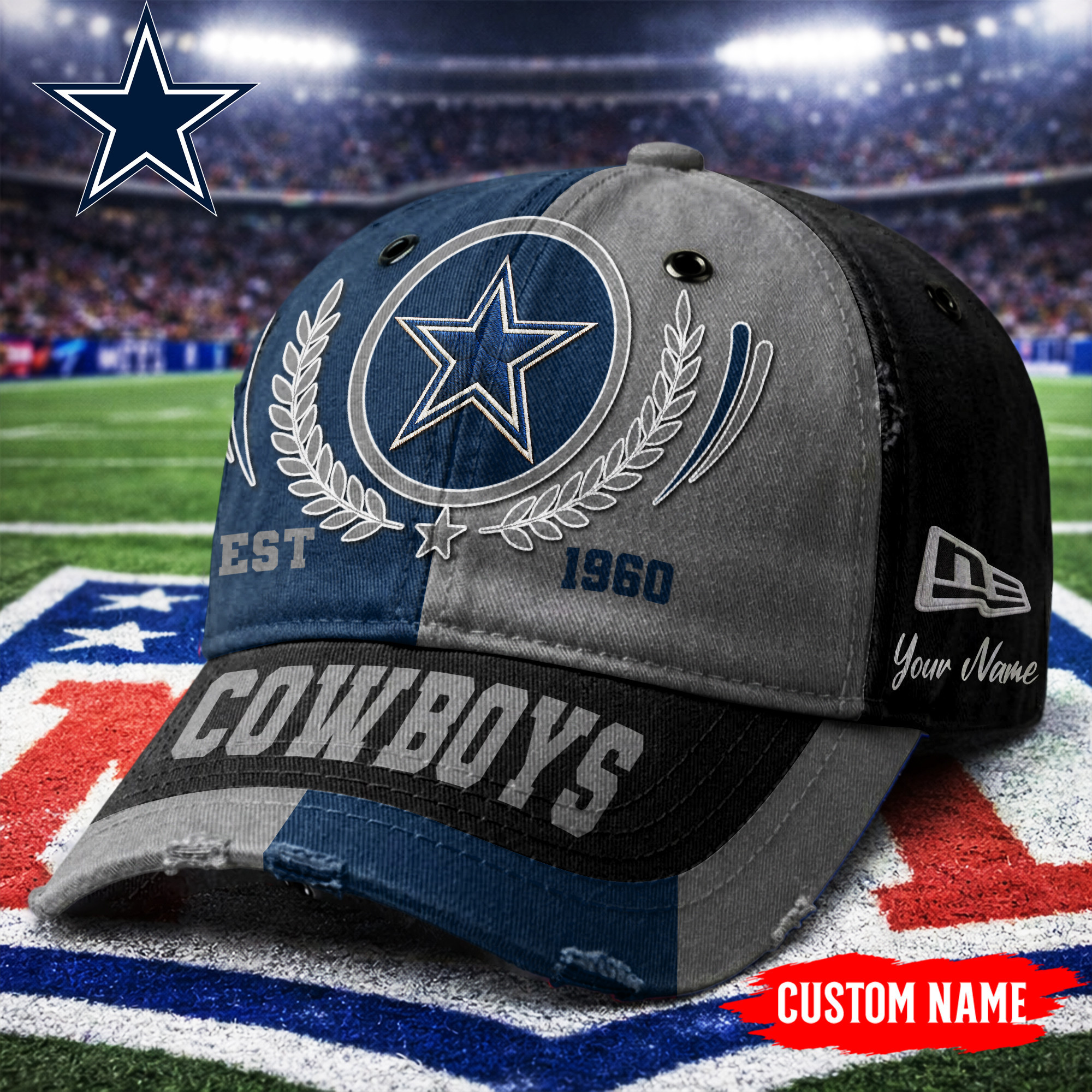 Dallas Cowboys | Premium NFL Split Color New Era Cap TD