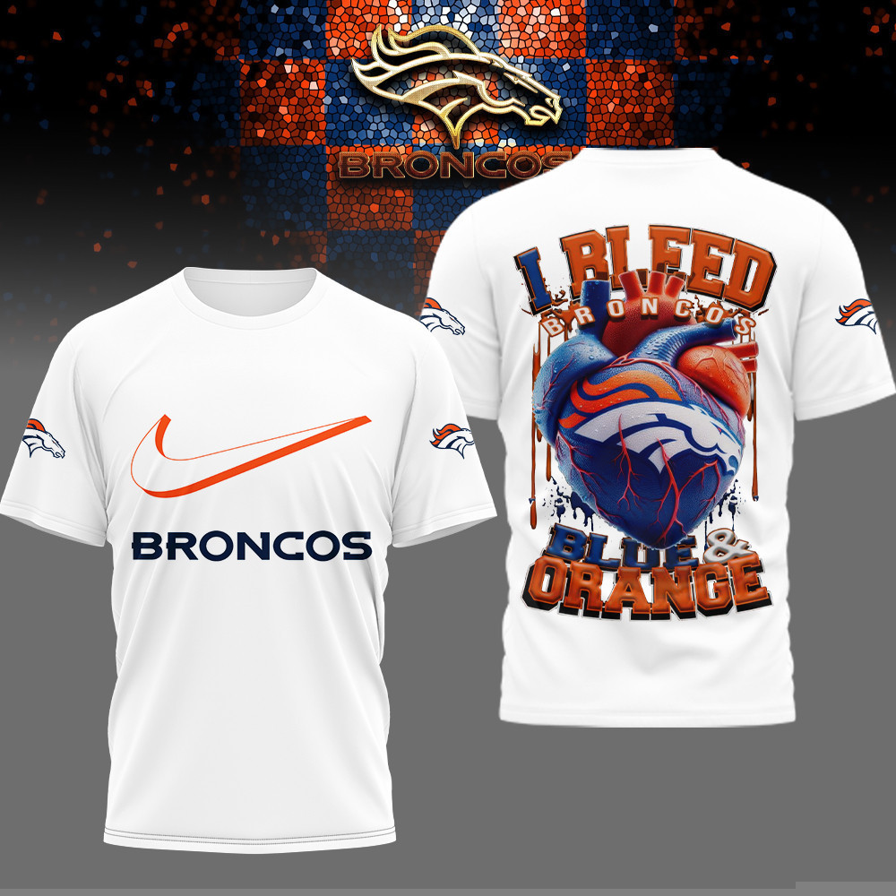 Denver Broncos | Premium NFL I Bleed 3D Shirt HI