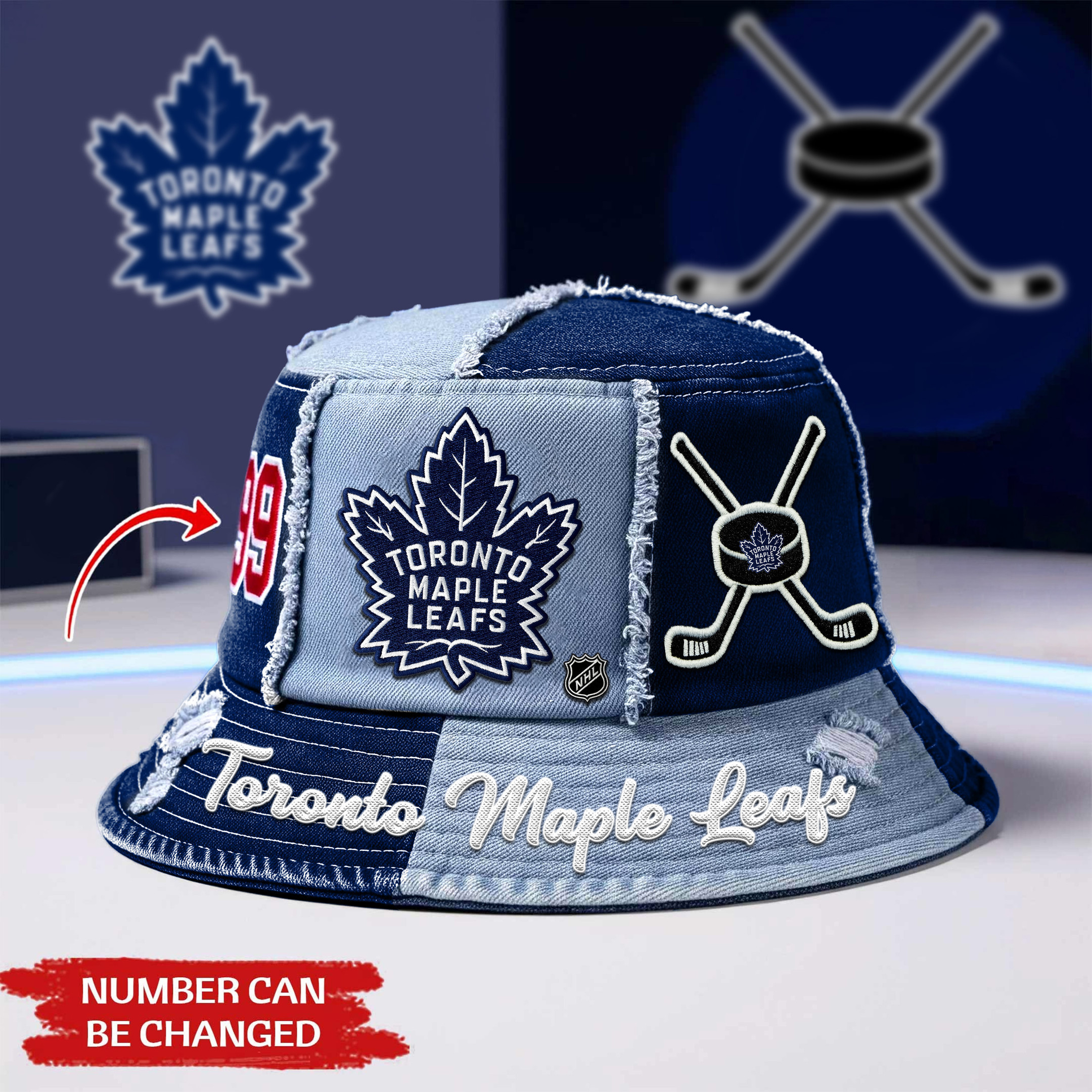 Toronto Maple Leafs | Premium NHL Bucket Hat TD