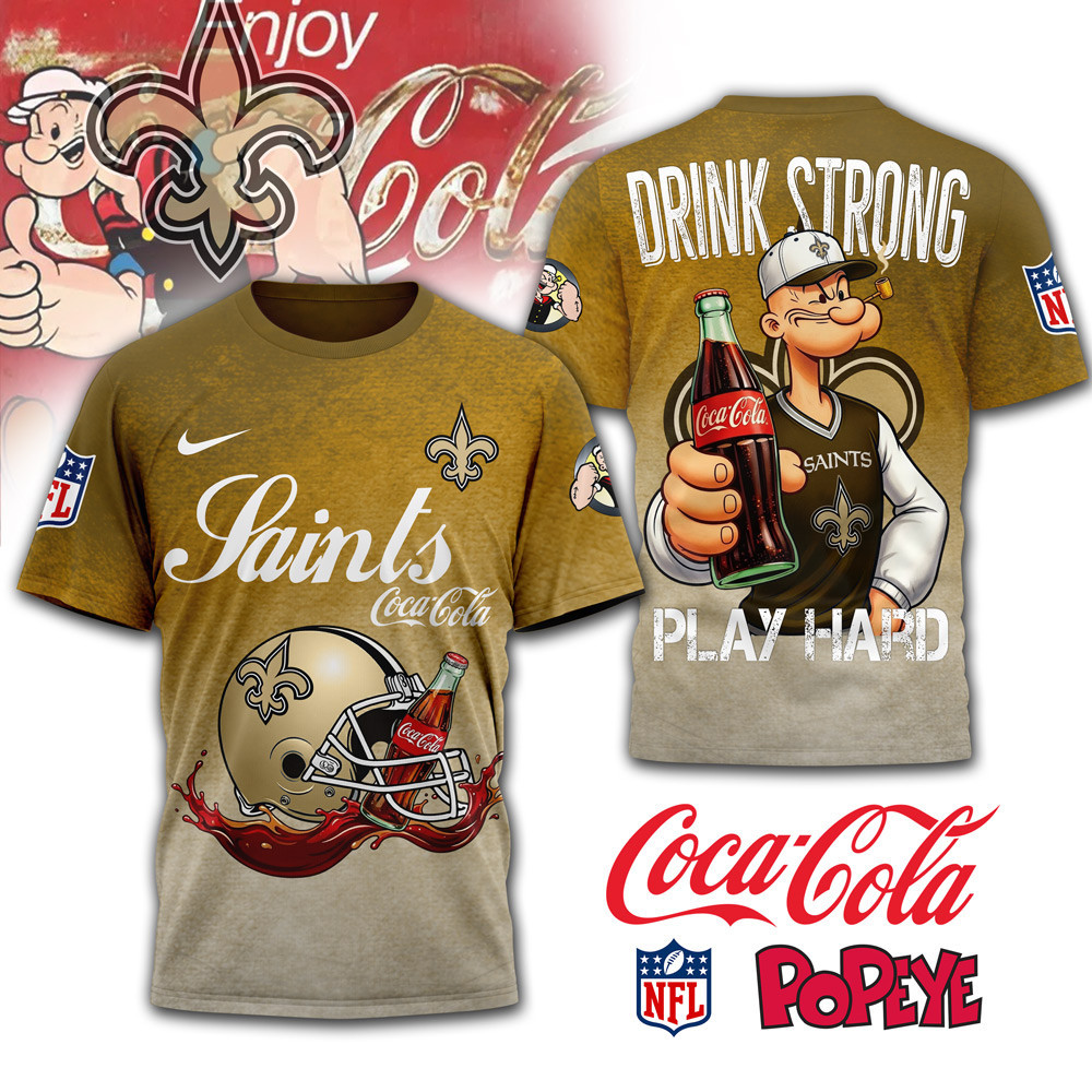 New Orleans Saints | Premium NFL Legendary Refresh 3D Shirt NTH1