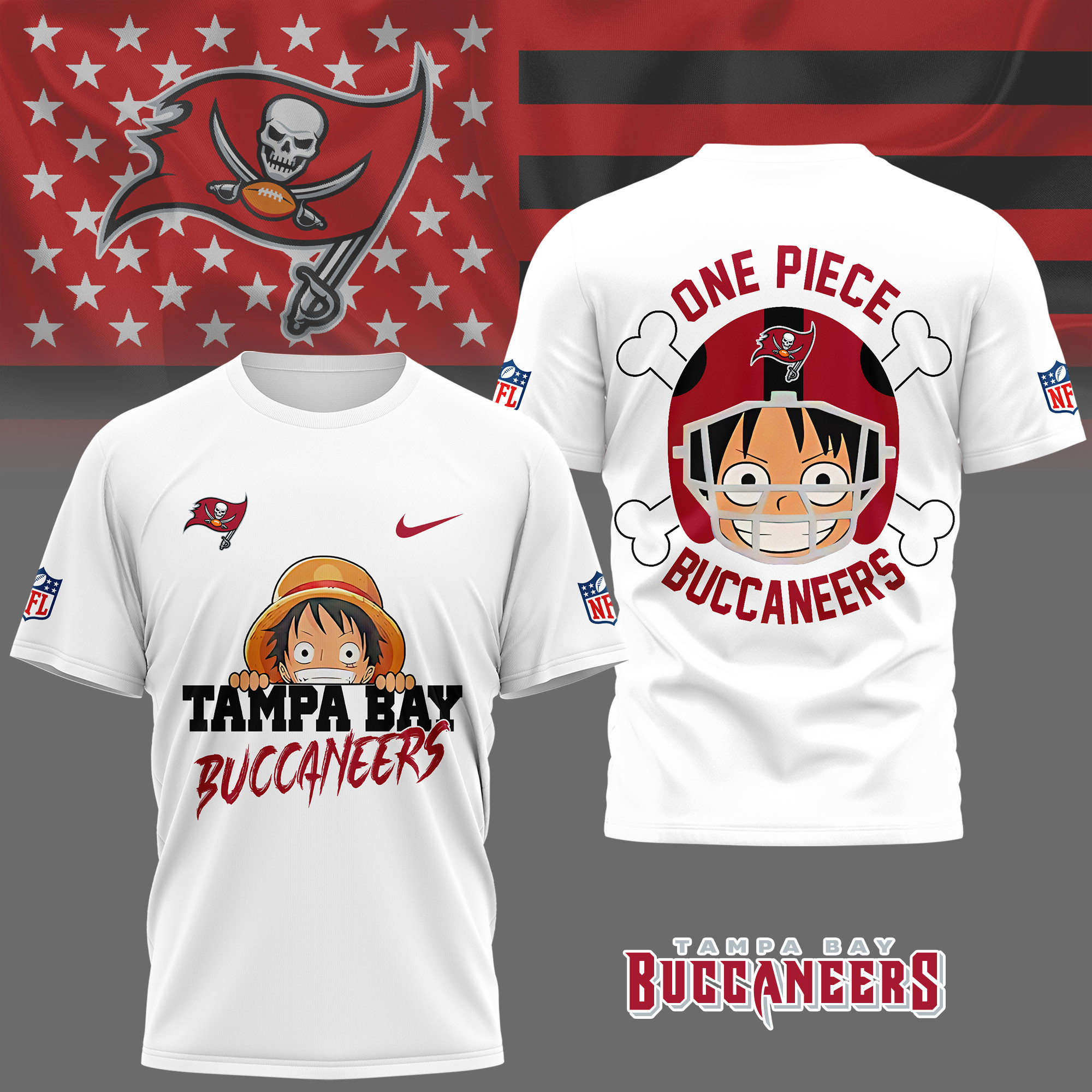 Tampa Bay Buccaneers | Premium NFL One Piece Fan 3D Shirt NY