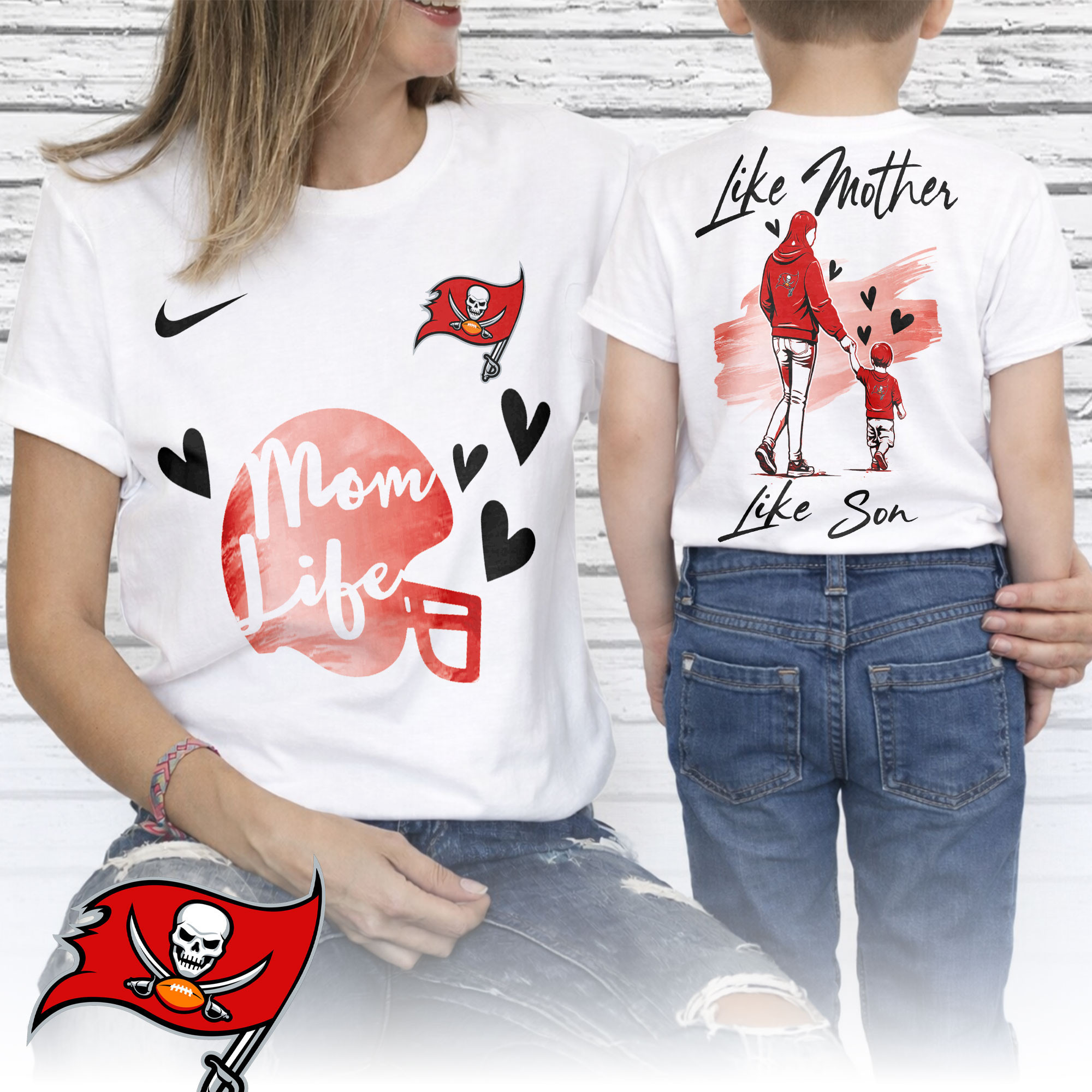 Tampa Bay Buccaneers | Premium NFL Like Mother Like Son 3D Shirt NP