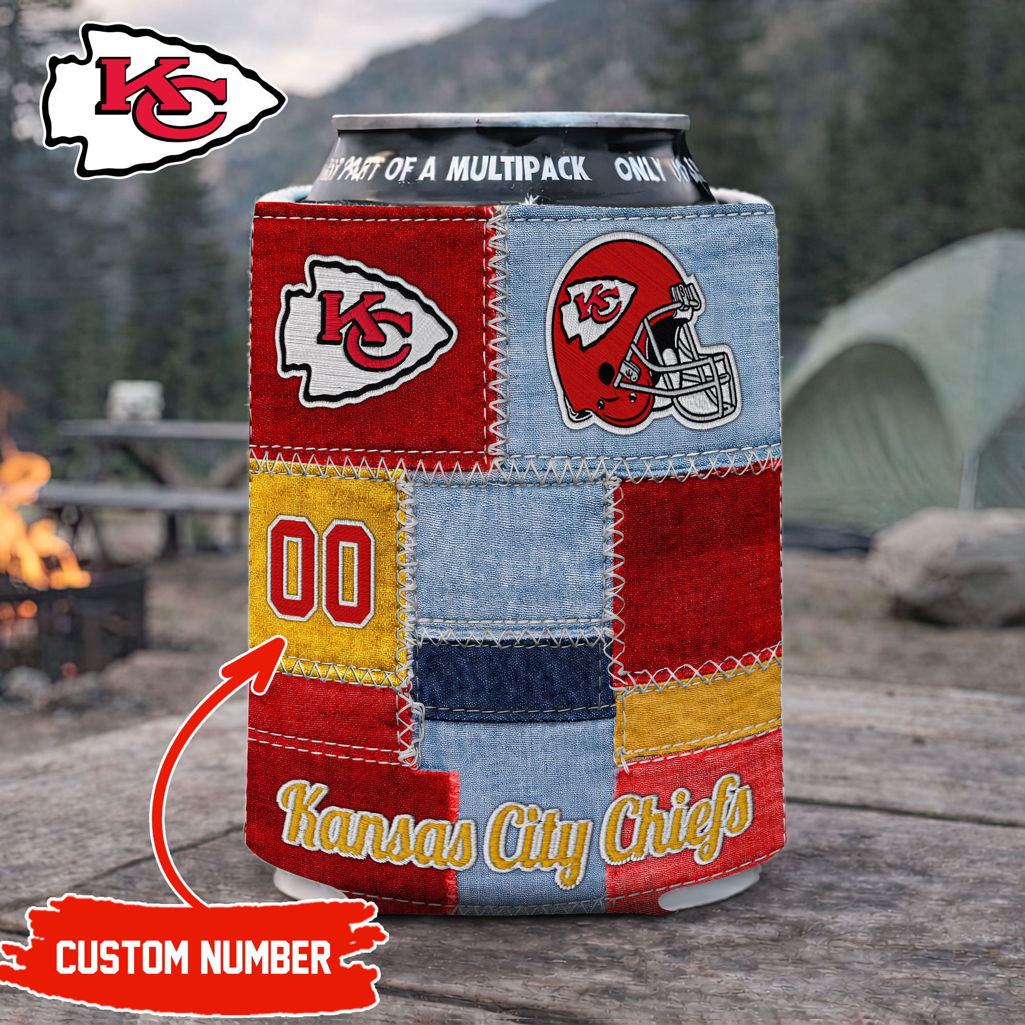 Kansas City Chiefs | Premium NFL Game Day Can Koozie NY