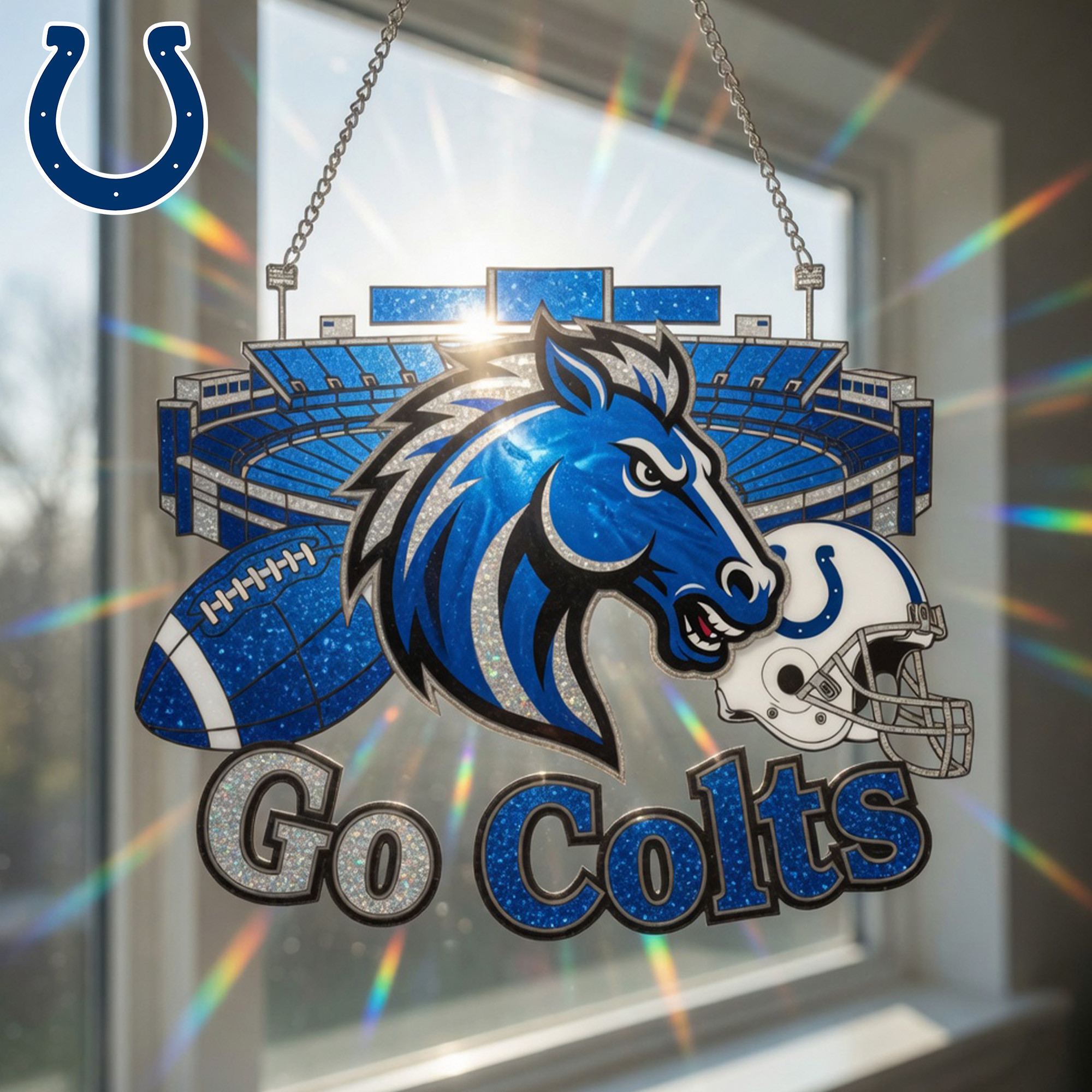 Indianapolis Colts | Premium NFL Game Day Suncatcher NY