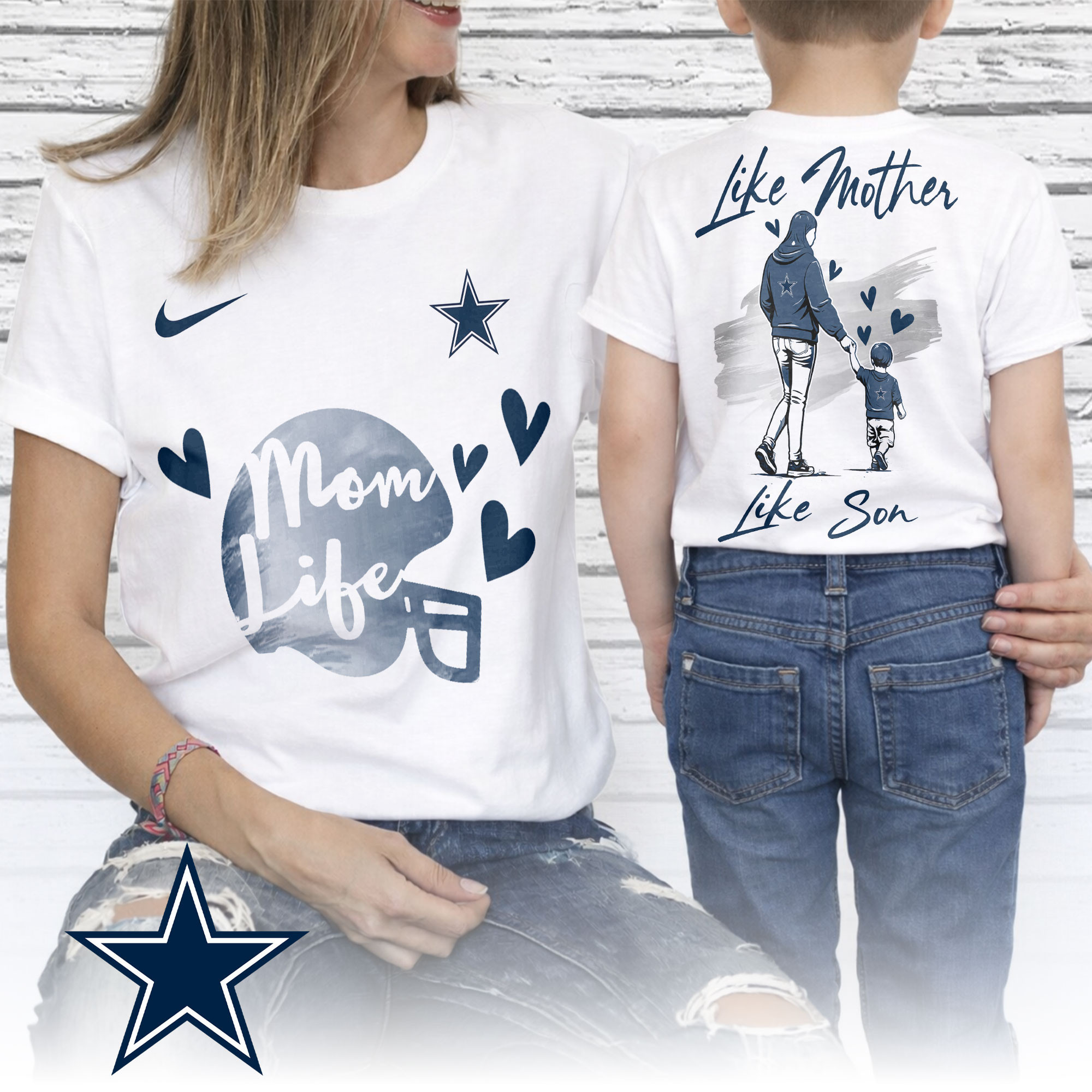 Dallas Cowboys | Premium NFL Like Mother Like Son 3D Shirt NP