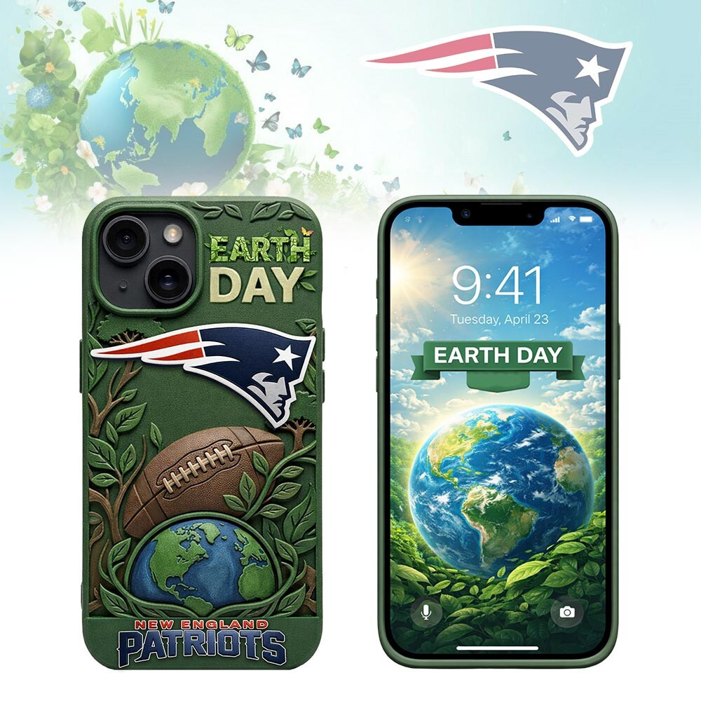 New England Patriots | Premium NFL Earth Day Phonecase HY
