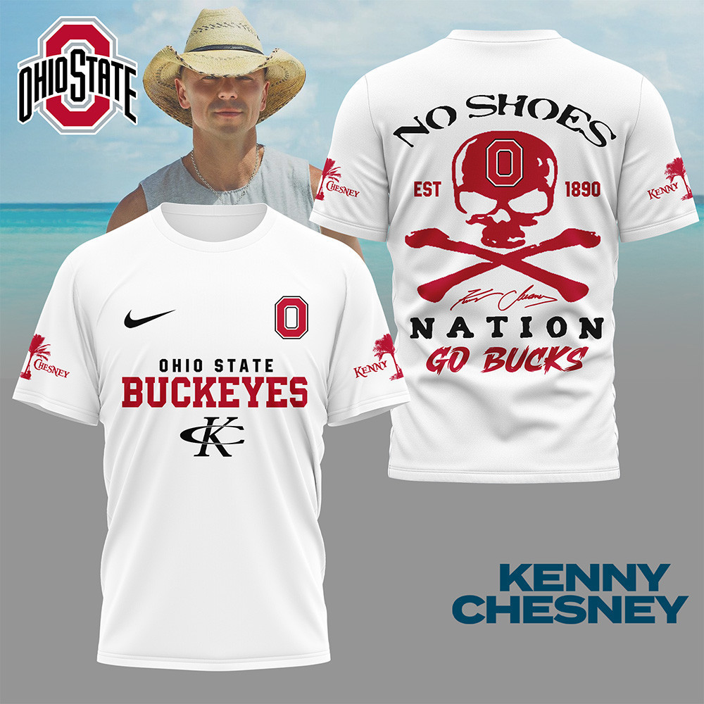 Ohio State Buckeyes | Premium NCAA Kenny Chesney Fan 3D Shirt NY