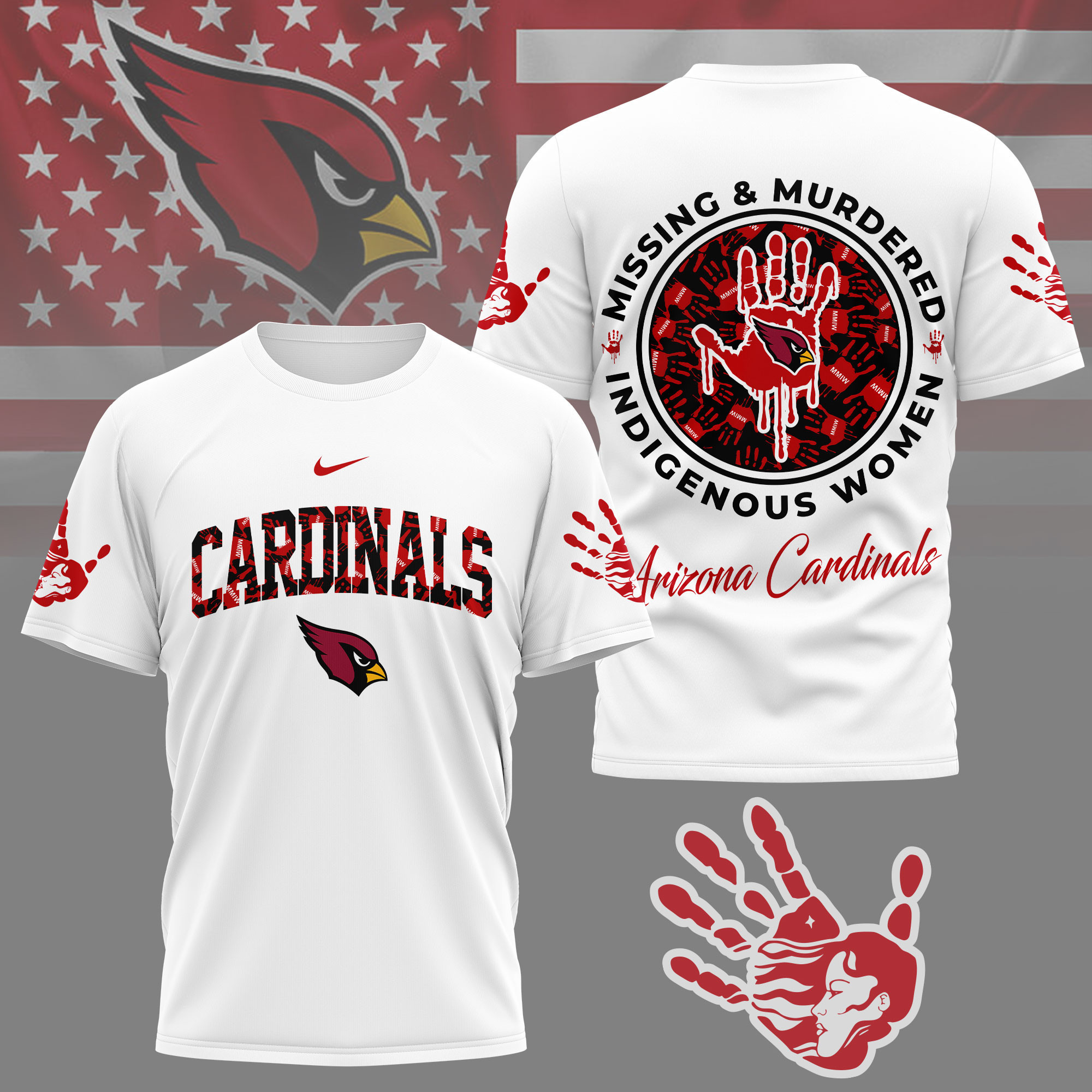 Arizona Cardinals | Premium NFL MMIW Awareness Shirt NY