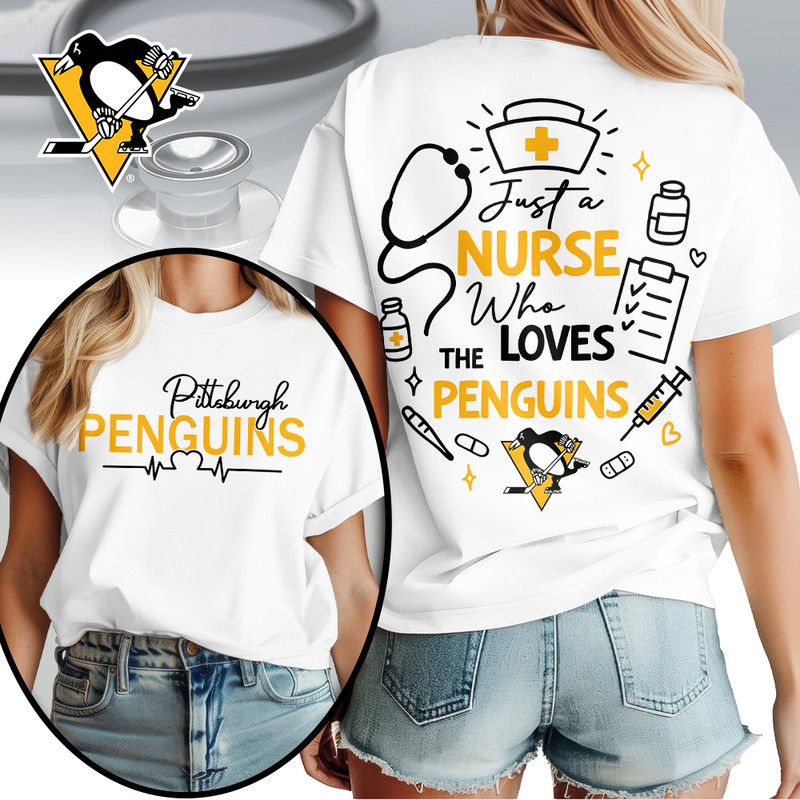 Pittsburgh Penguins | Premium NHL Fan Nurse 3D Shirt HY