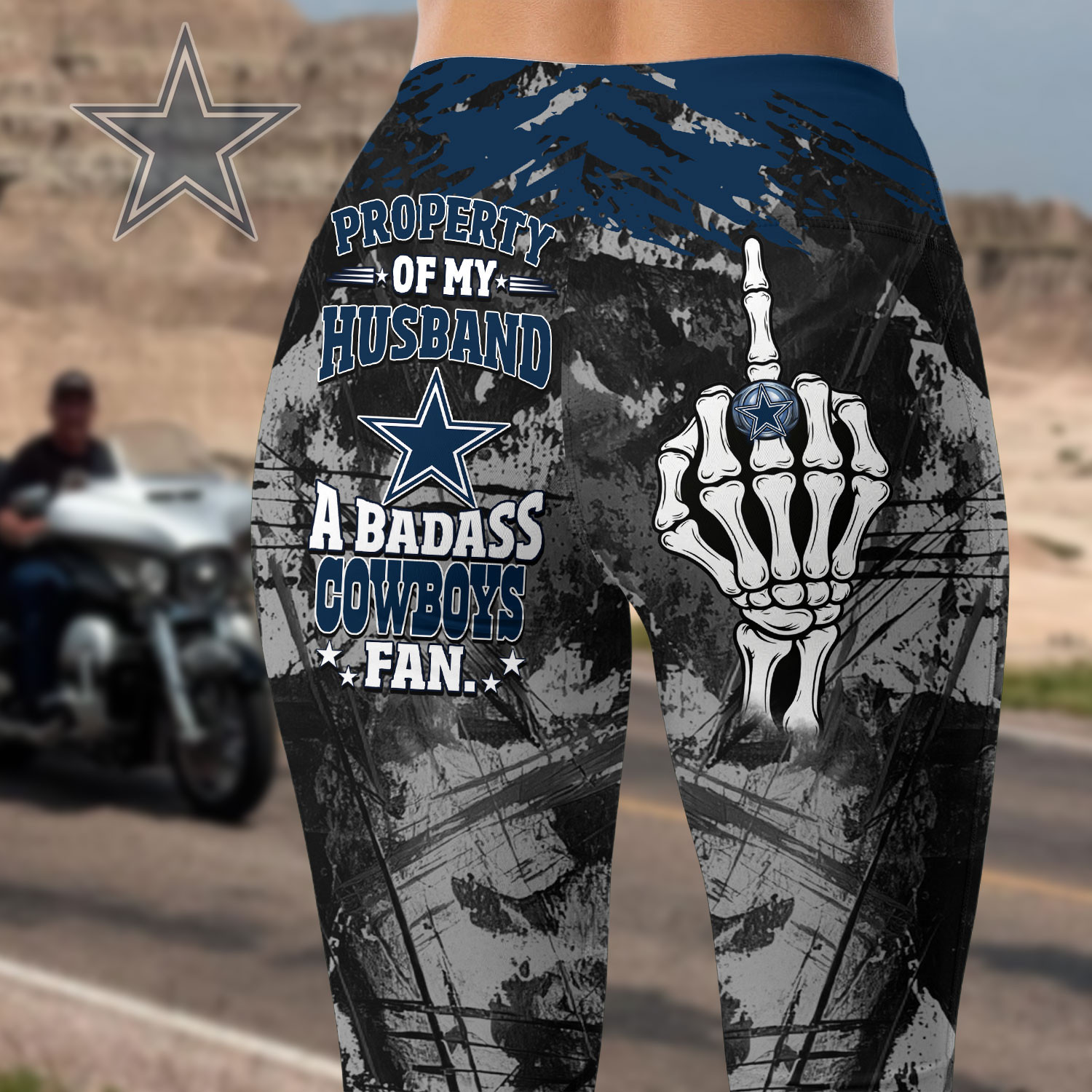 Dallas Cowboys | Premium NFL Fan Wife Stretch Leggings HY