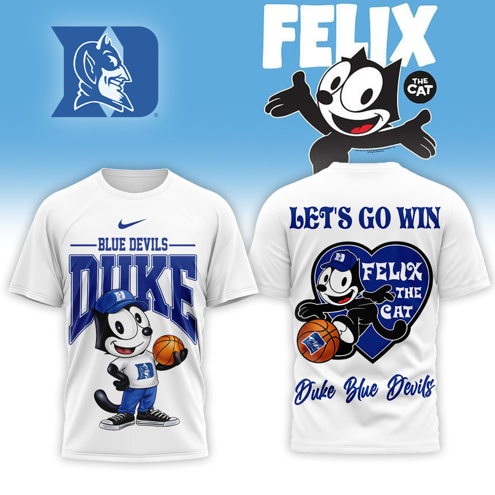 Duke Blue Devils | Premium NCAA Hoop Felix Classic 3D Shirt PBS6V1X