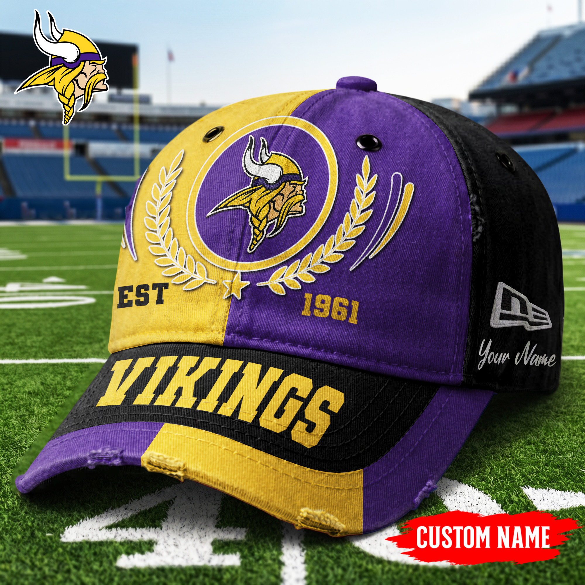 Minnesota Vikings | Premium NFL Split Color New Era Cap TD
