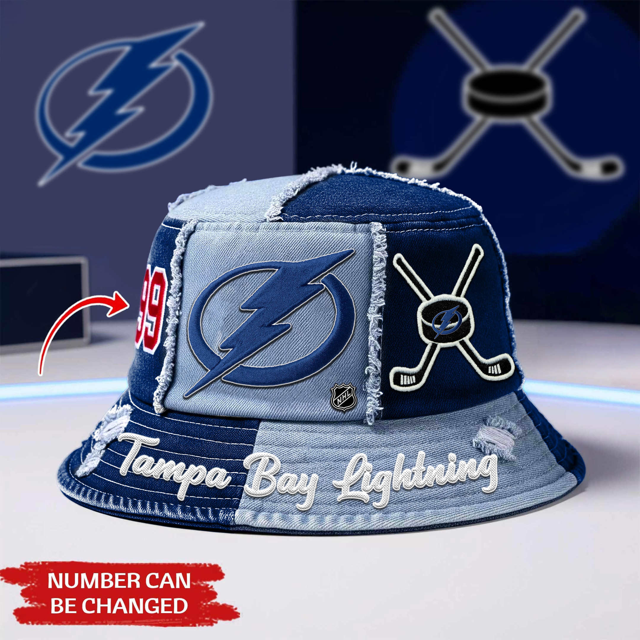 Tampa Bay Lightning | Premium NHL Bucket Hat TD