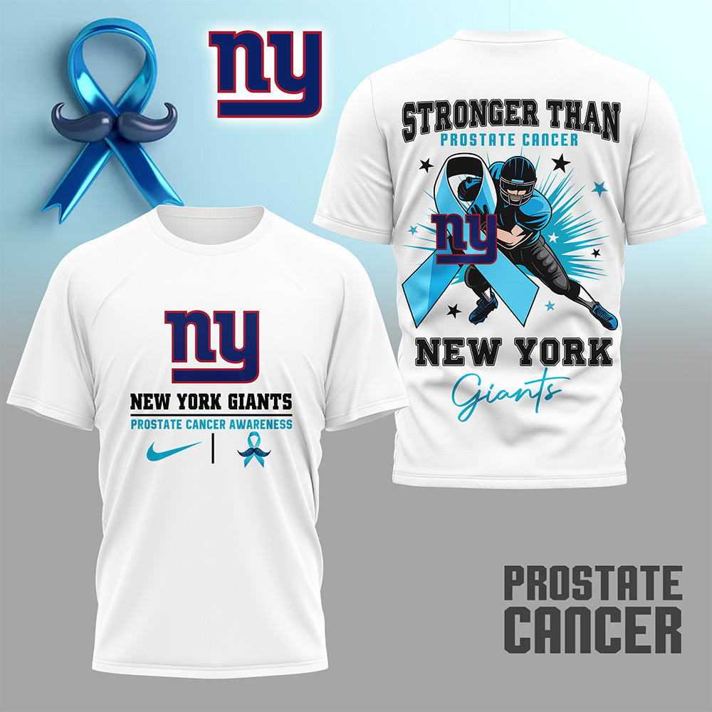 New York Giants | Premium NFL Prostate Cancer Awareness Month Shirt HI