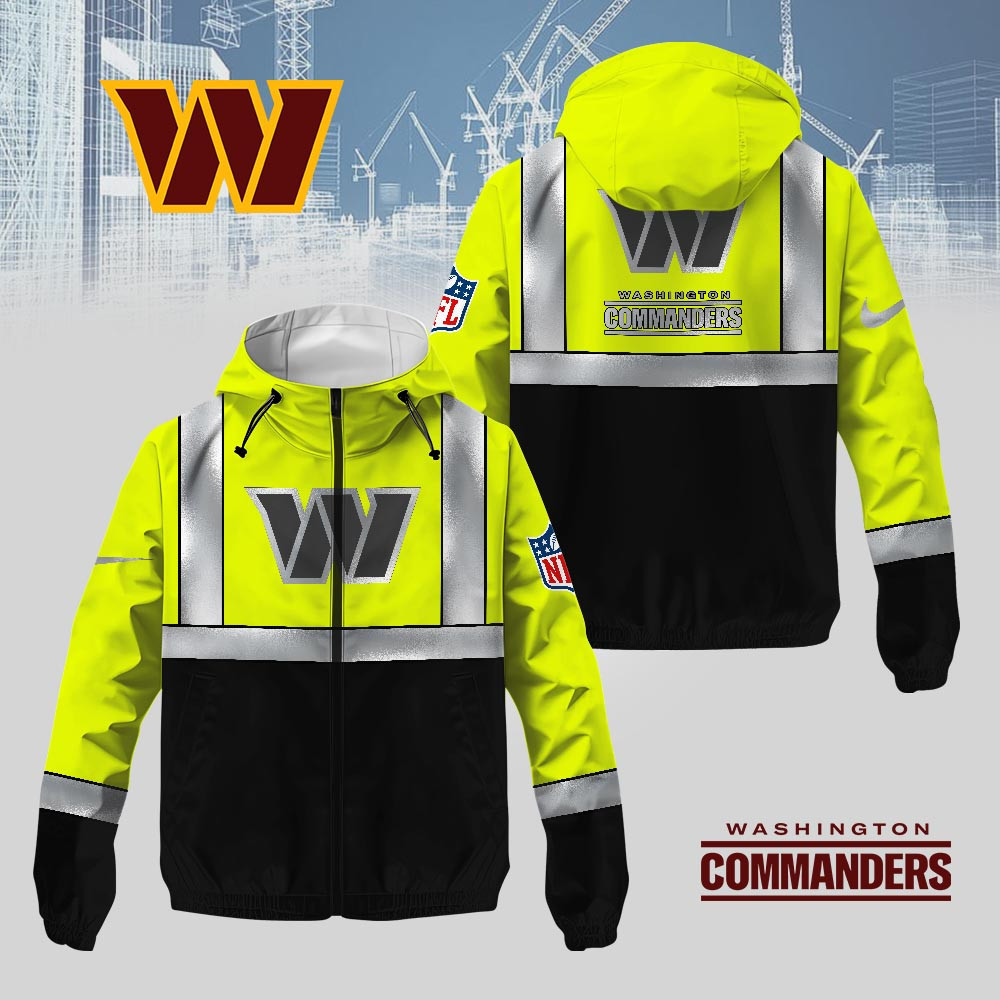 Washington Commanders | Premium NFL Safety Windbreaker Jacket MM
