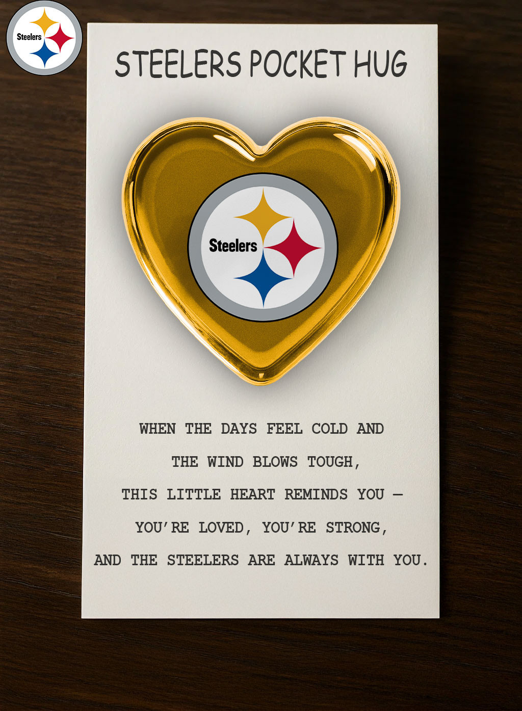 Pittsburgh Steelers | Premium NFL Pocket Hug TD