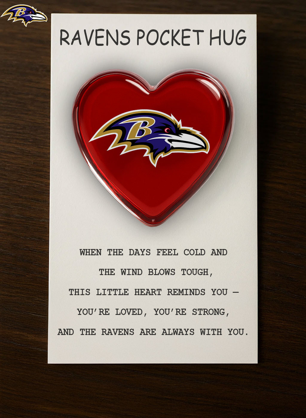 Baltimore Ravens | Premium NFL Pocket Hug TD
