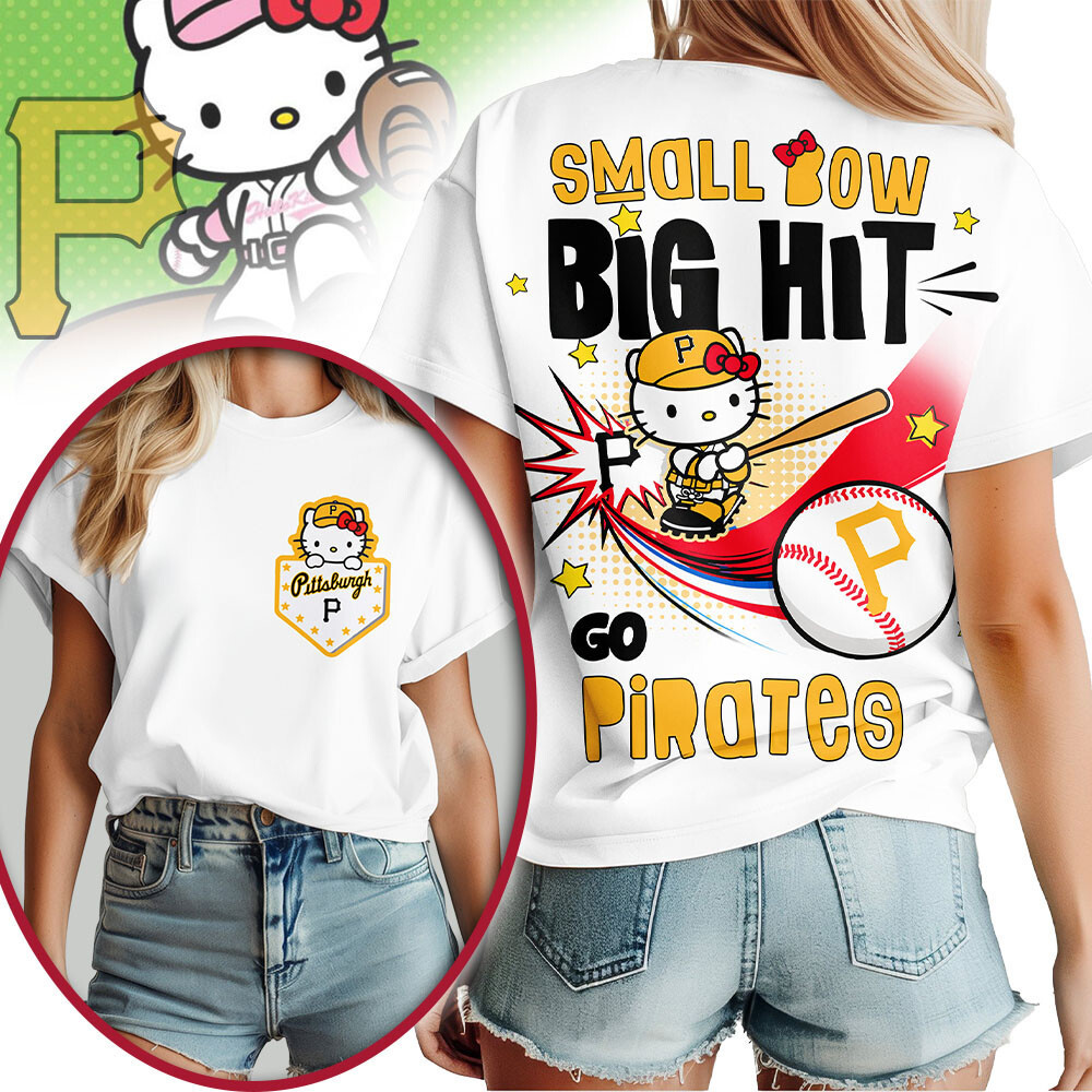 Pittsburgh Pirates | Premium MLB Hello Kitty Women Shirt HY