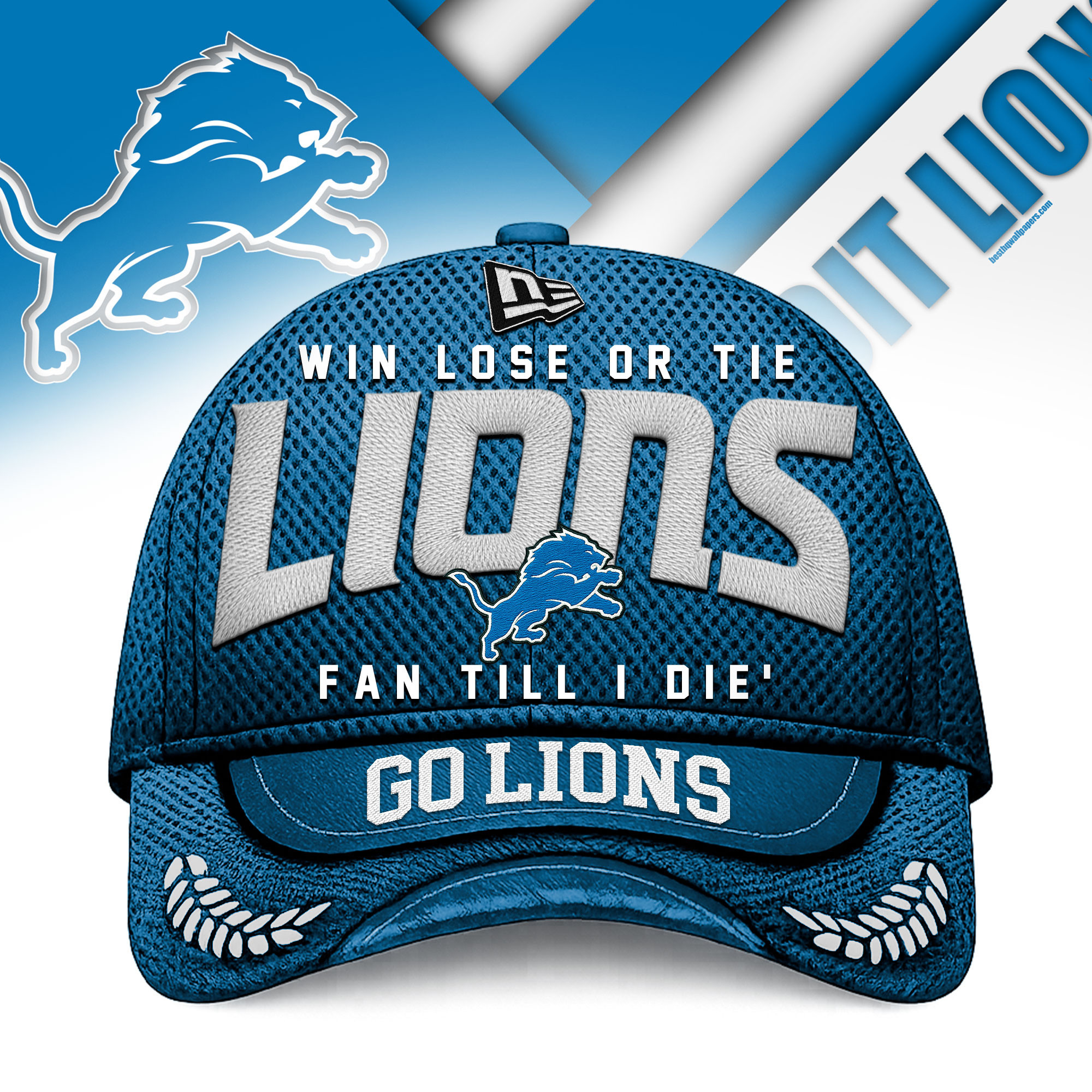 Detroit Lions | Premium NFL New Era Classic Cap TD