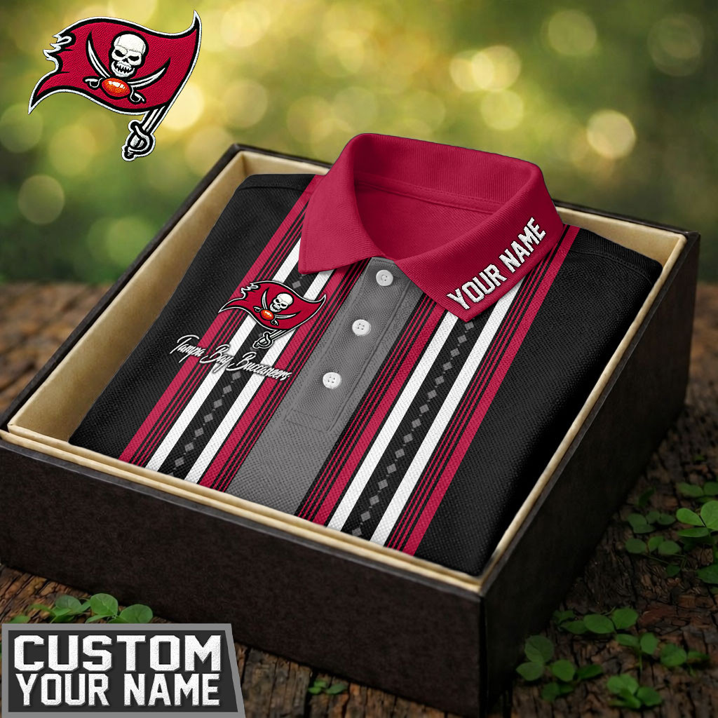 Tampa Bay Buccaneers | Premium NFL Legacy Sport Custom Polo TD