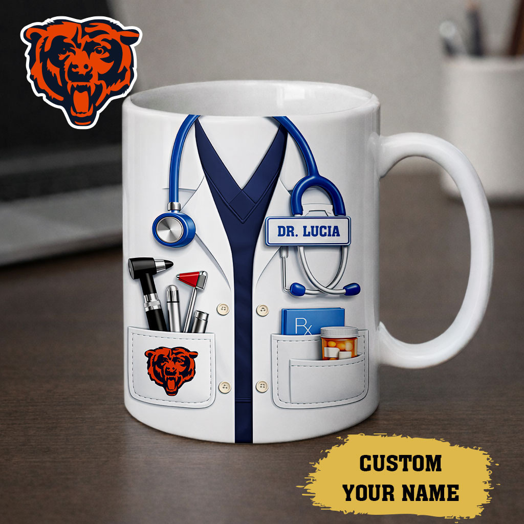 Chicago Bears | Premium NFL Personalized Medical Mug NY